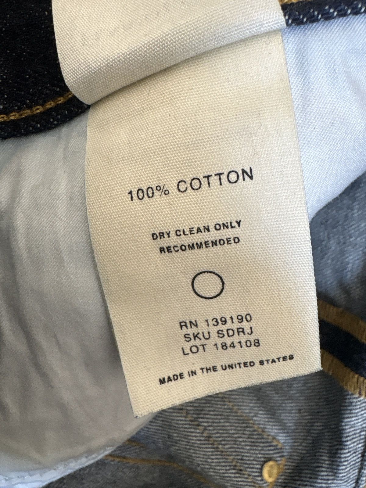 Fear of God Fear of GOD selvedge Denim Straight leg Size US 30 / EU 46 - 7 Thumbnail