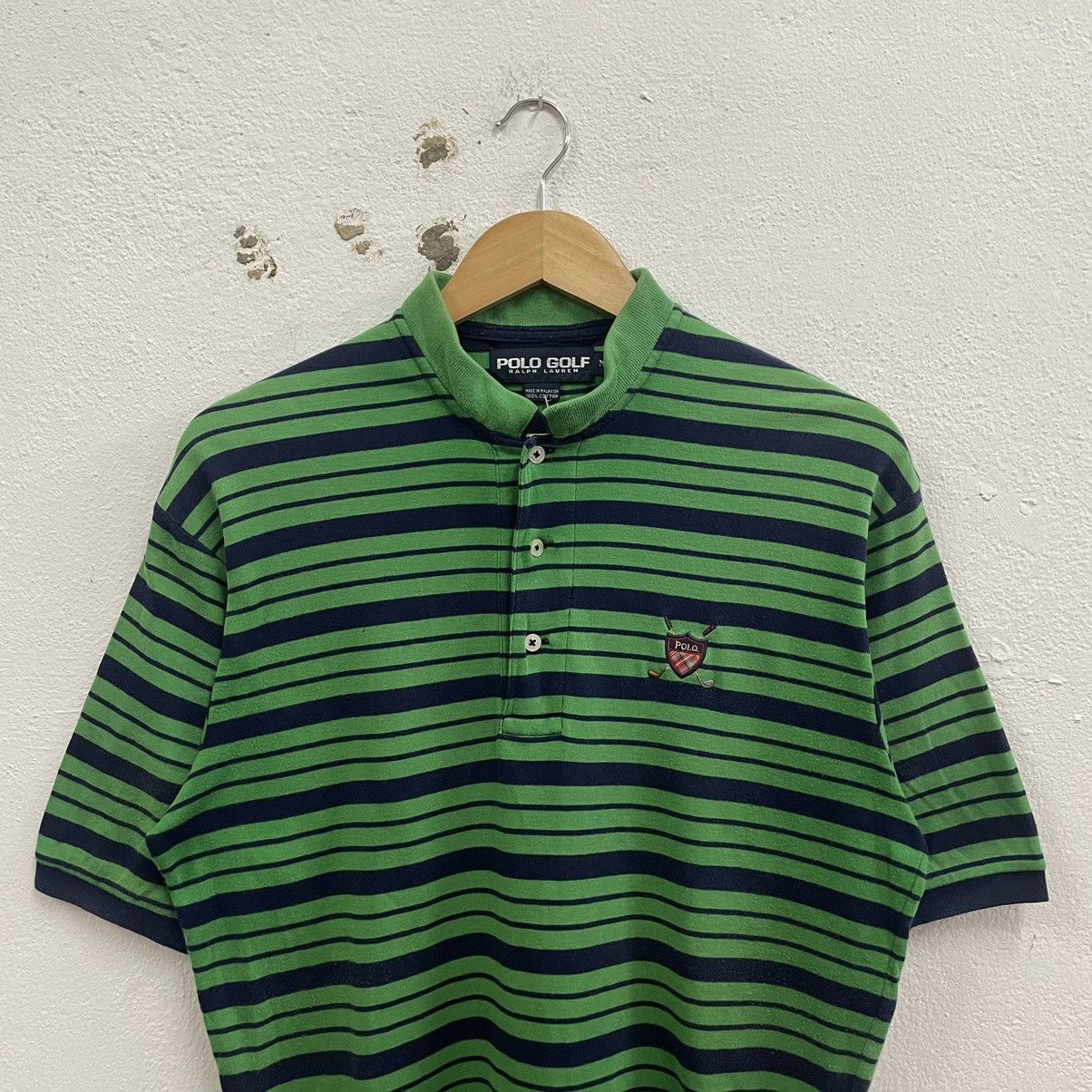 Polo Ralph Lauren × Ralph Lauren 🔥Vintage Polo Ralph Lauren Golf Striped Polos Tee Size US L / EU 52-54 / 3 - 3 Thumbnail