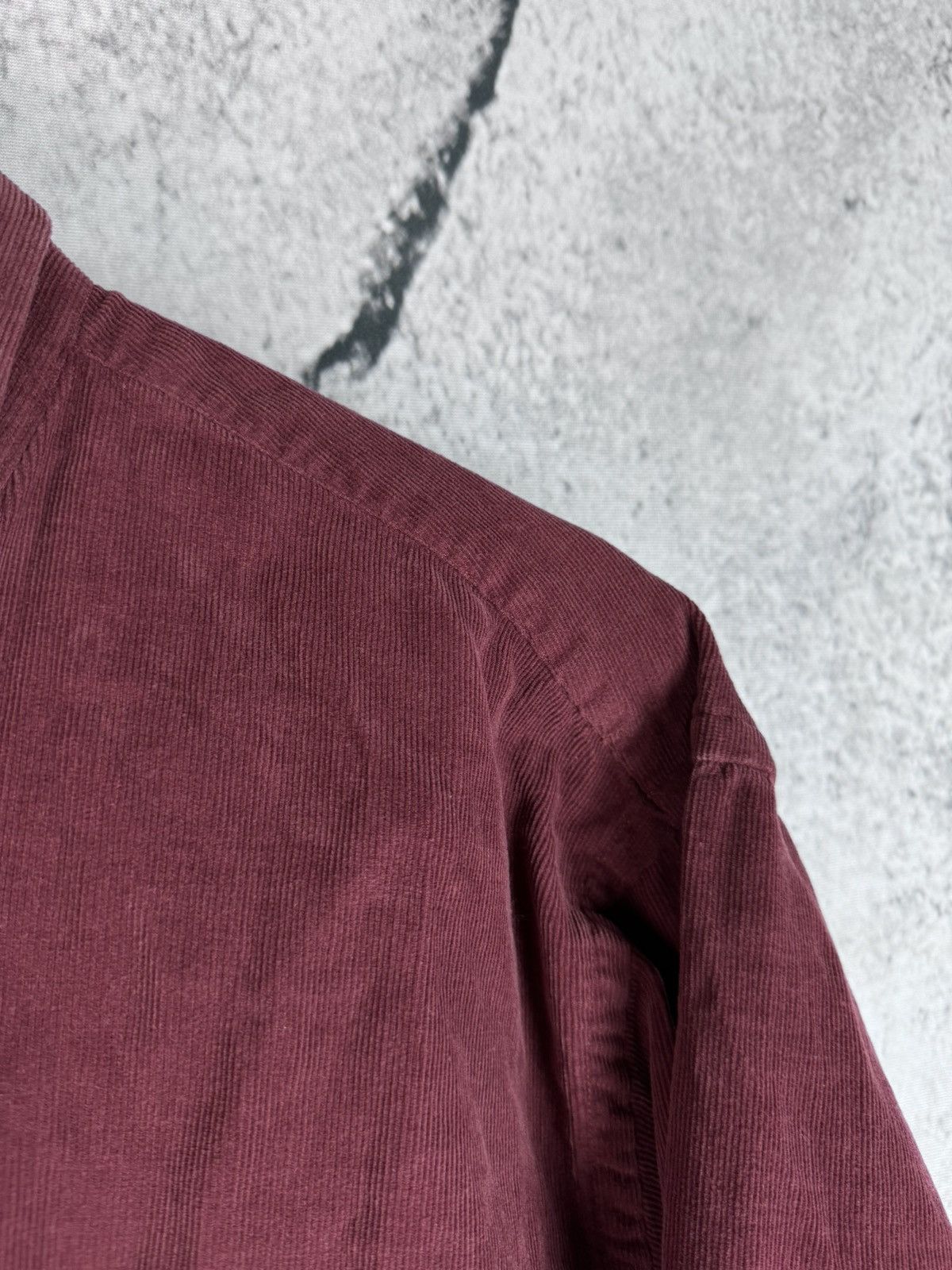 Designer Vintage 90s Yves Saint Laurent YSL Corduroy Button Up Size US L / EU 52-54 / 3 - 5 Thumbnail