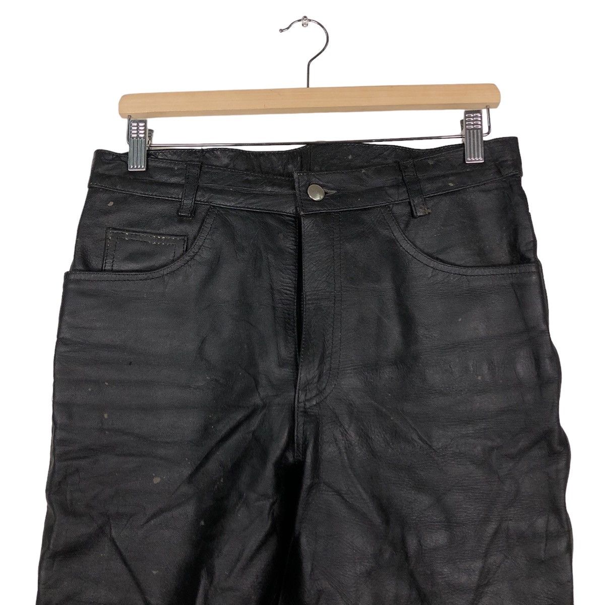 Genuine Leather 🔥Vintage Biker Genuine Leather Eezan Japan Inspire Schott Size US 32 / EU 48 - 3 Thumbnail