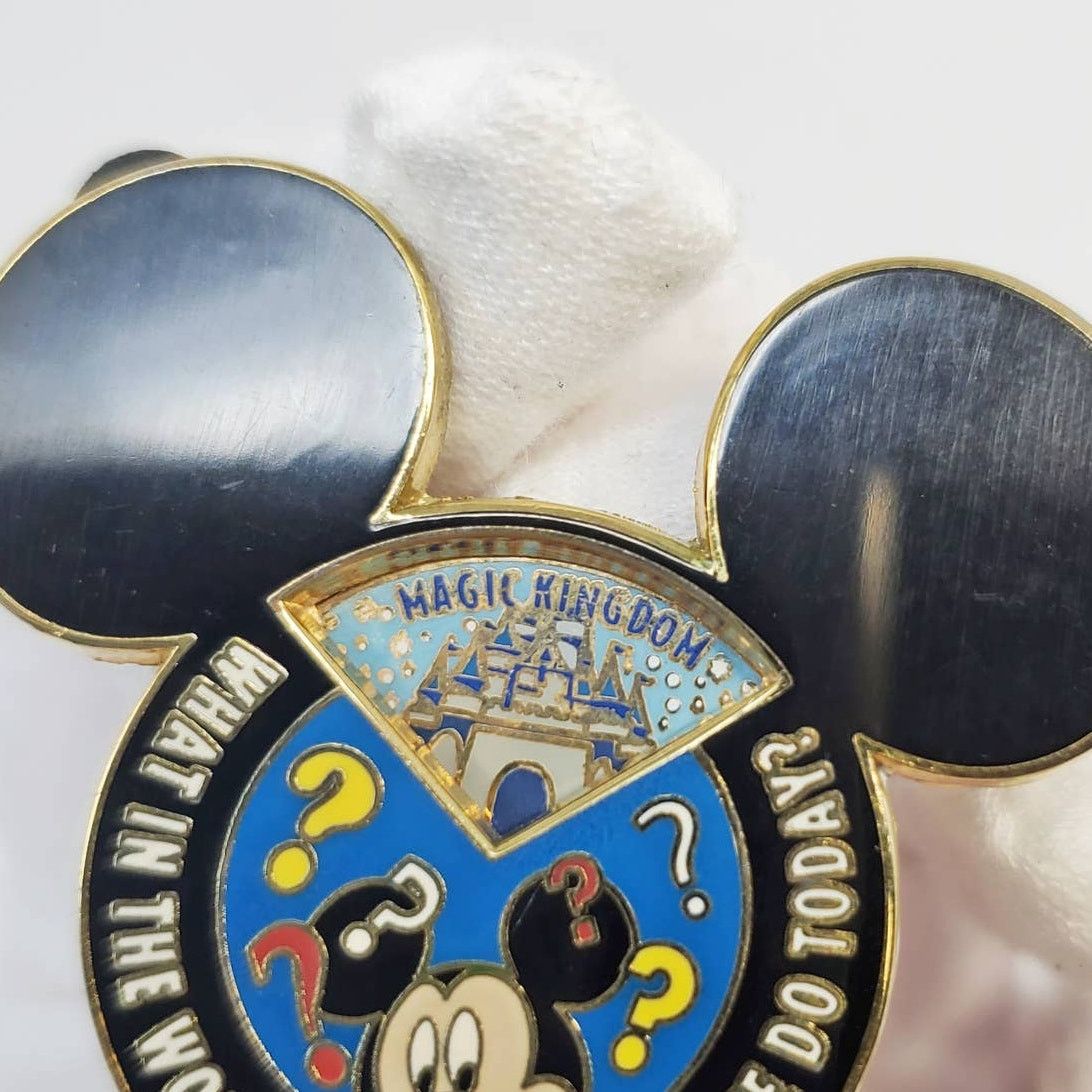 Disney Disney Parks WDW Mickey Spinner Pin Park-Hopping Adventure Size ONE SIZE - 5 Thumbnail
