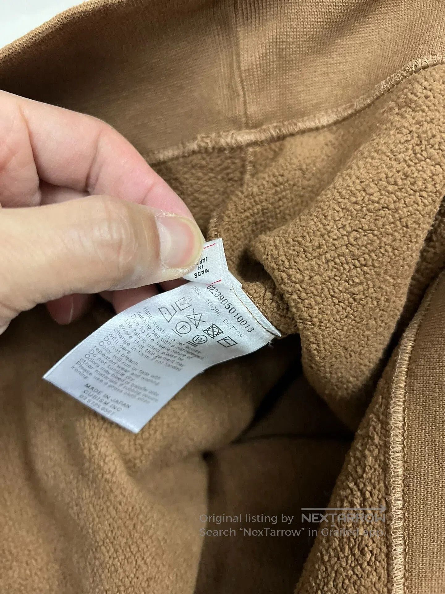 Visvim Visvim Jumbo SB Sweatshirt in Brown. Size US XXL / EU 58 / 5 - 7 Thumbnail