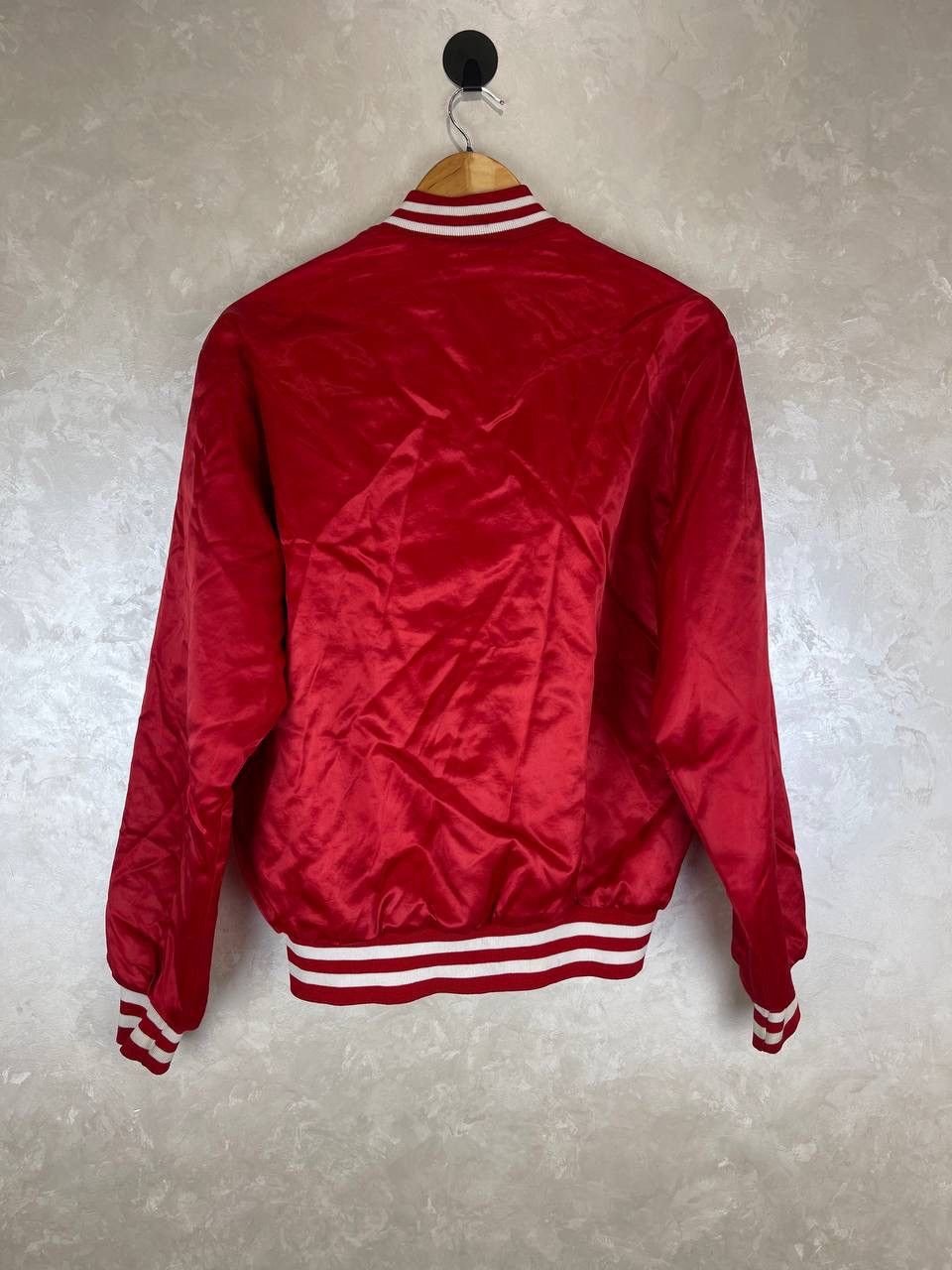 Swingster Vintage Atlanta Hawks Satin Jacket USA Made Size M Swings Size US M / EU 48-50 / 2 - 6 Thumbnail