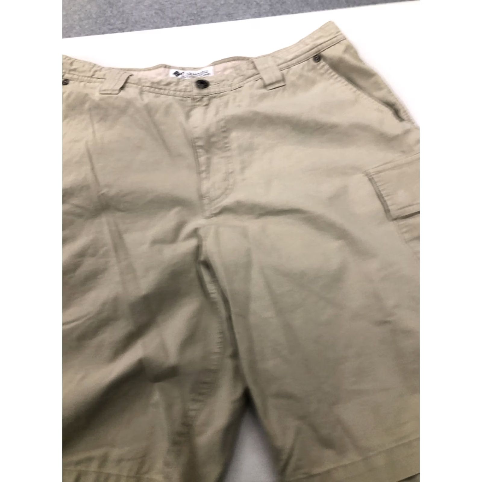Vintage Columbia Men's Cargo Hiking Shorts Beige Size 34 Lightweight Outdoors Pockets Size US 34 / EU 50 - 3 Thumbnail