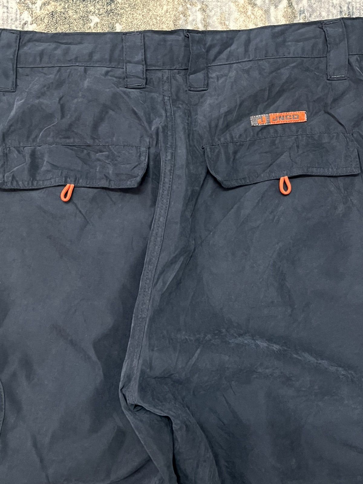 JNCO Jnco track Pant Cargo Side Pocket Vintage Baggy Size US 30 / EU 46 - 10 Thumbnail