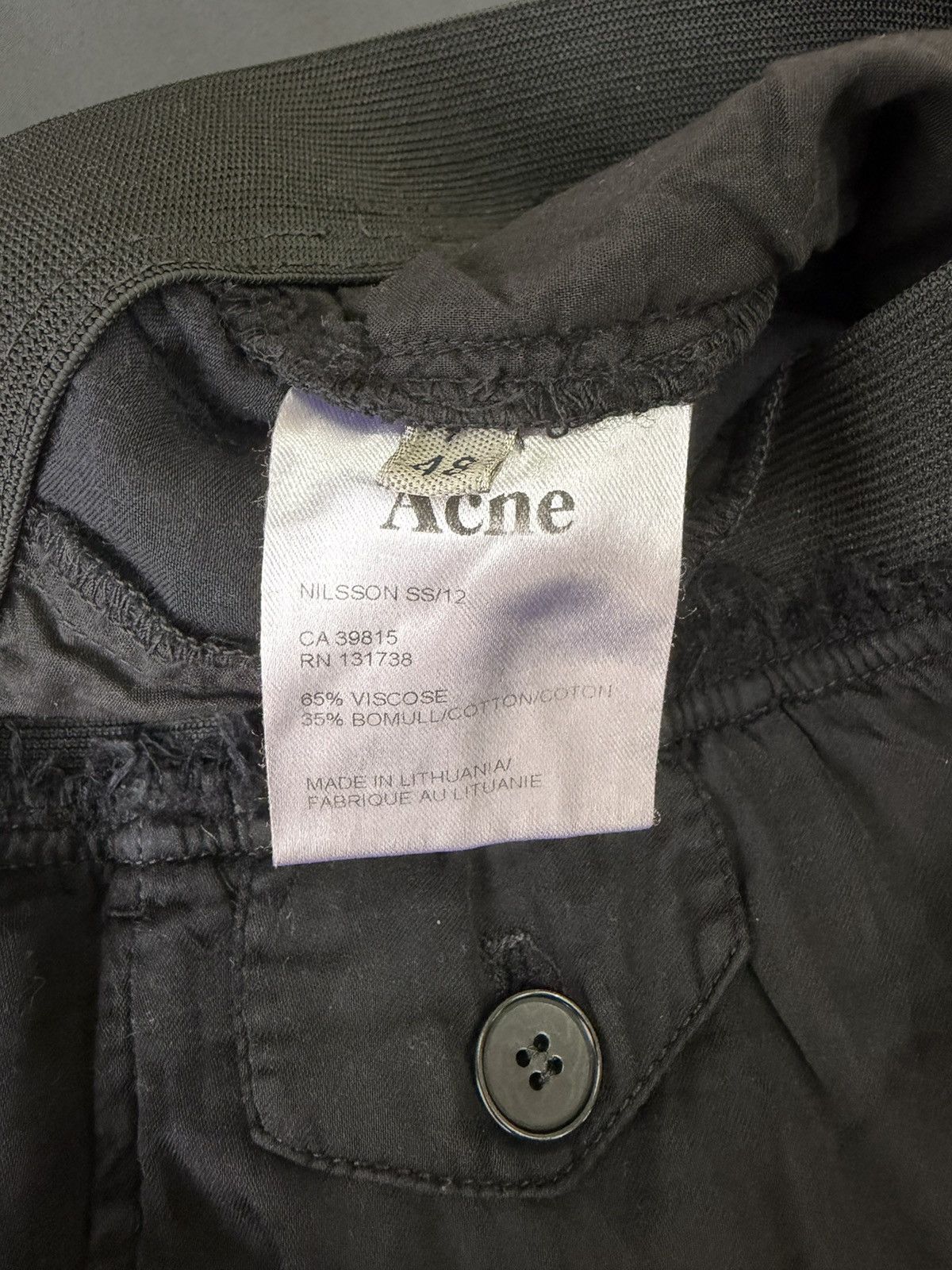 Acne Studios Acne Studio SS12 Nilsson Pants Size US 30 / EU 46 - 6 Thumbnail