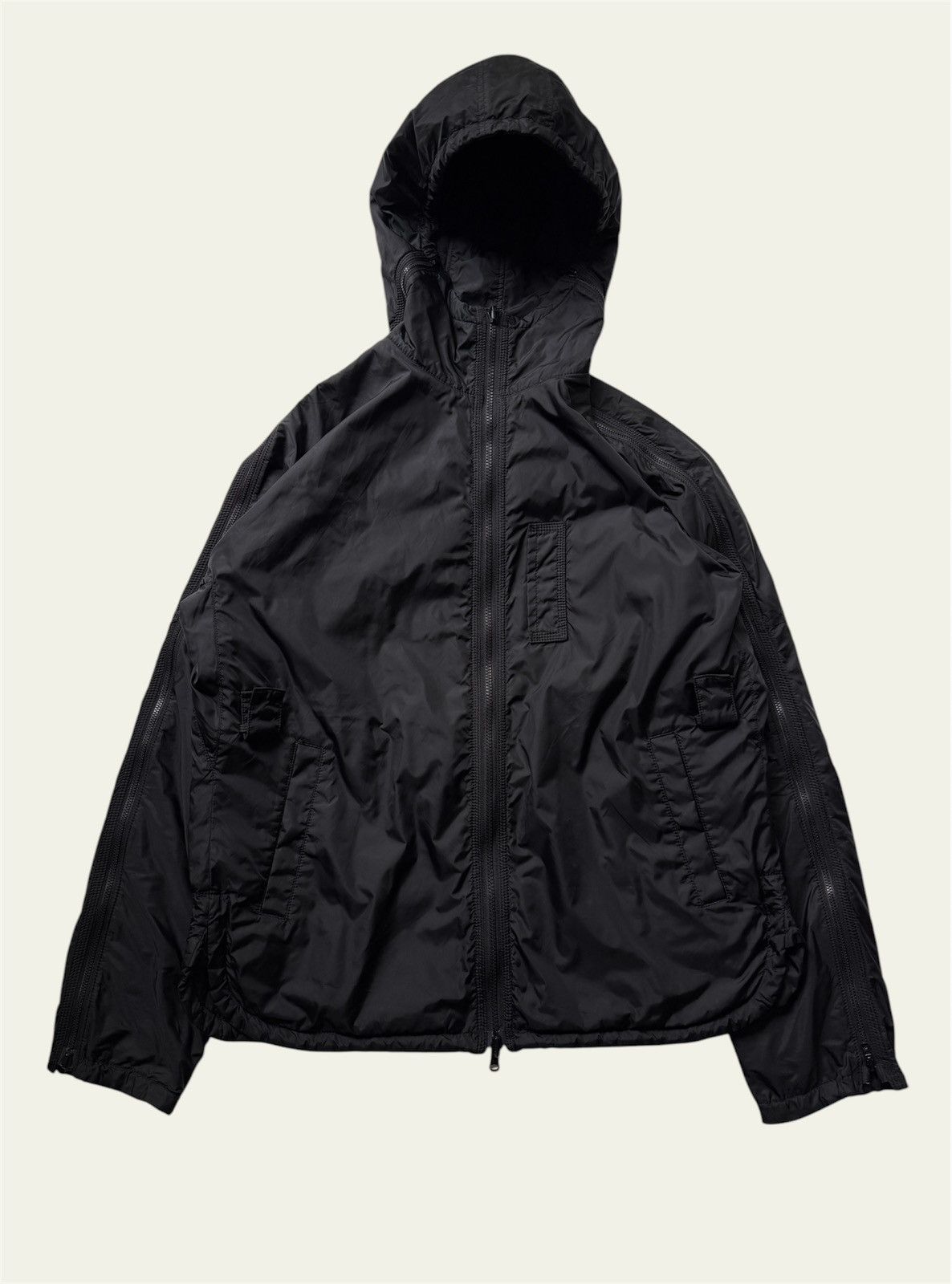 22SS Y’s BANG ON! Reversible Blouson Yohji Yamamoto Yohji Yamamoto Y's Bang On! 3-zip Reversible hooded