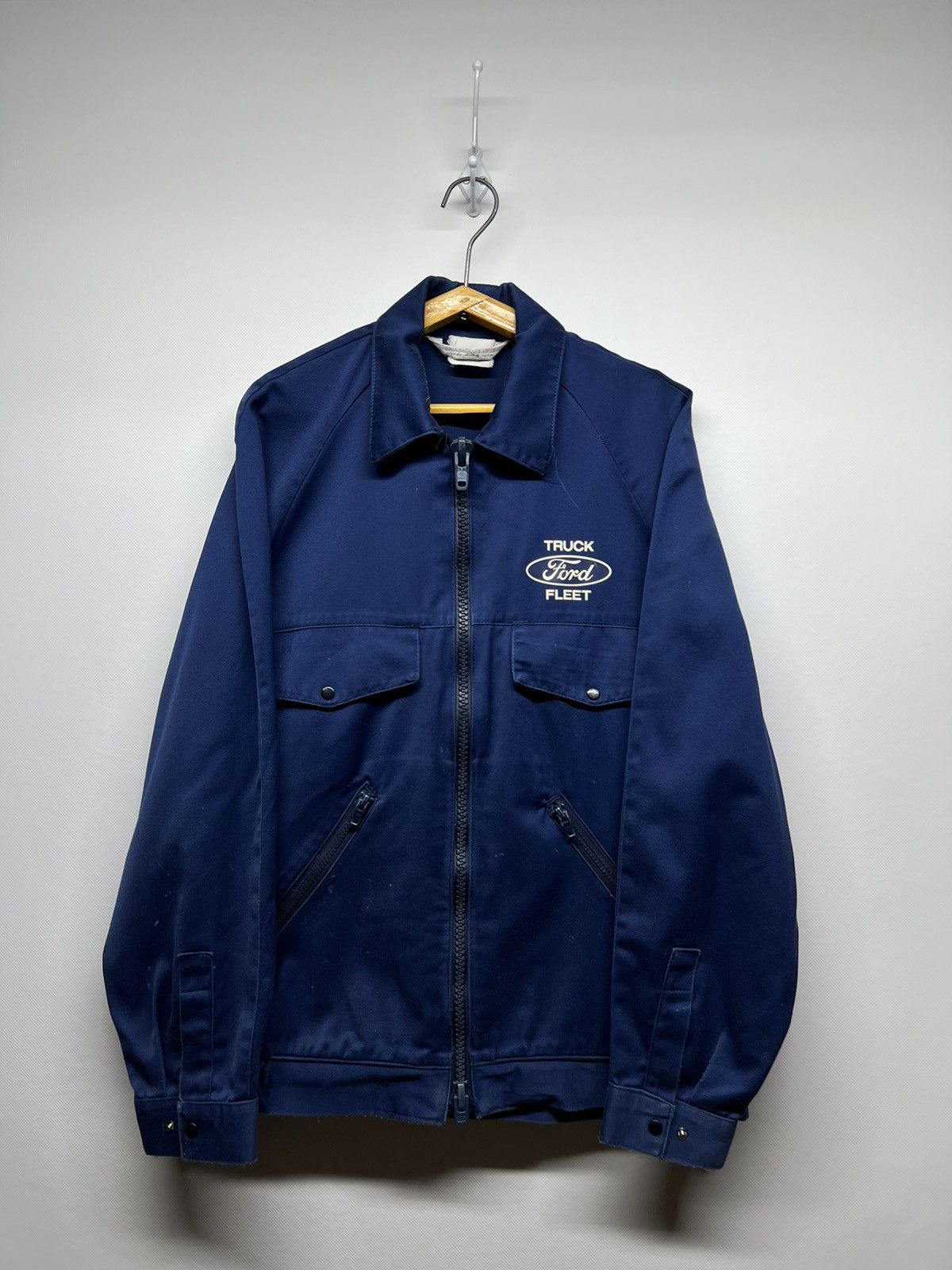 Vintage Y2k Ford Truck Fleet Racing Jacket 00's