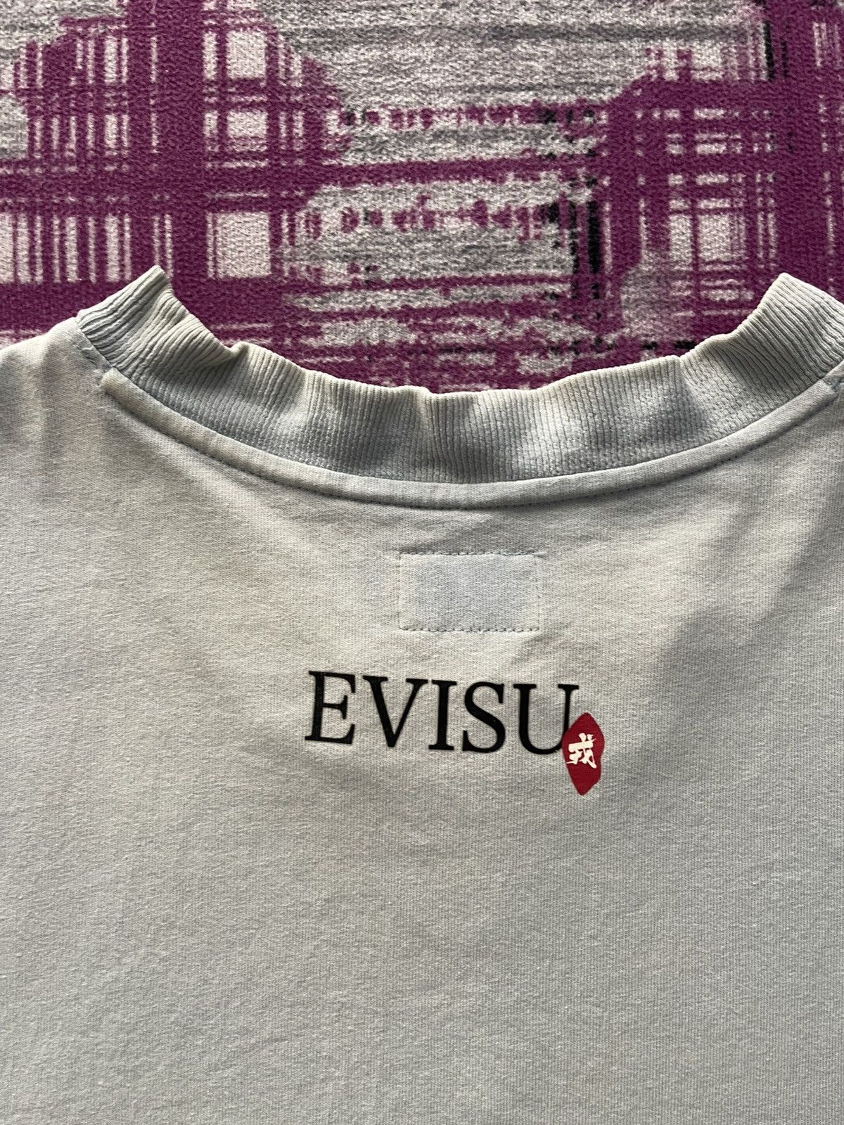 Evisu VINTAGE EMBROIDERED EVISU T-SHIRT VERY RARE Size US M / EU 48-50 / 2 - 10 Thumbnail