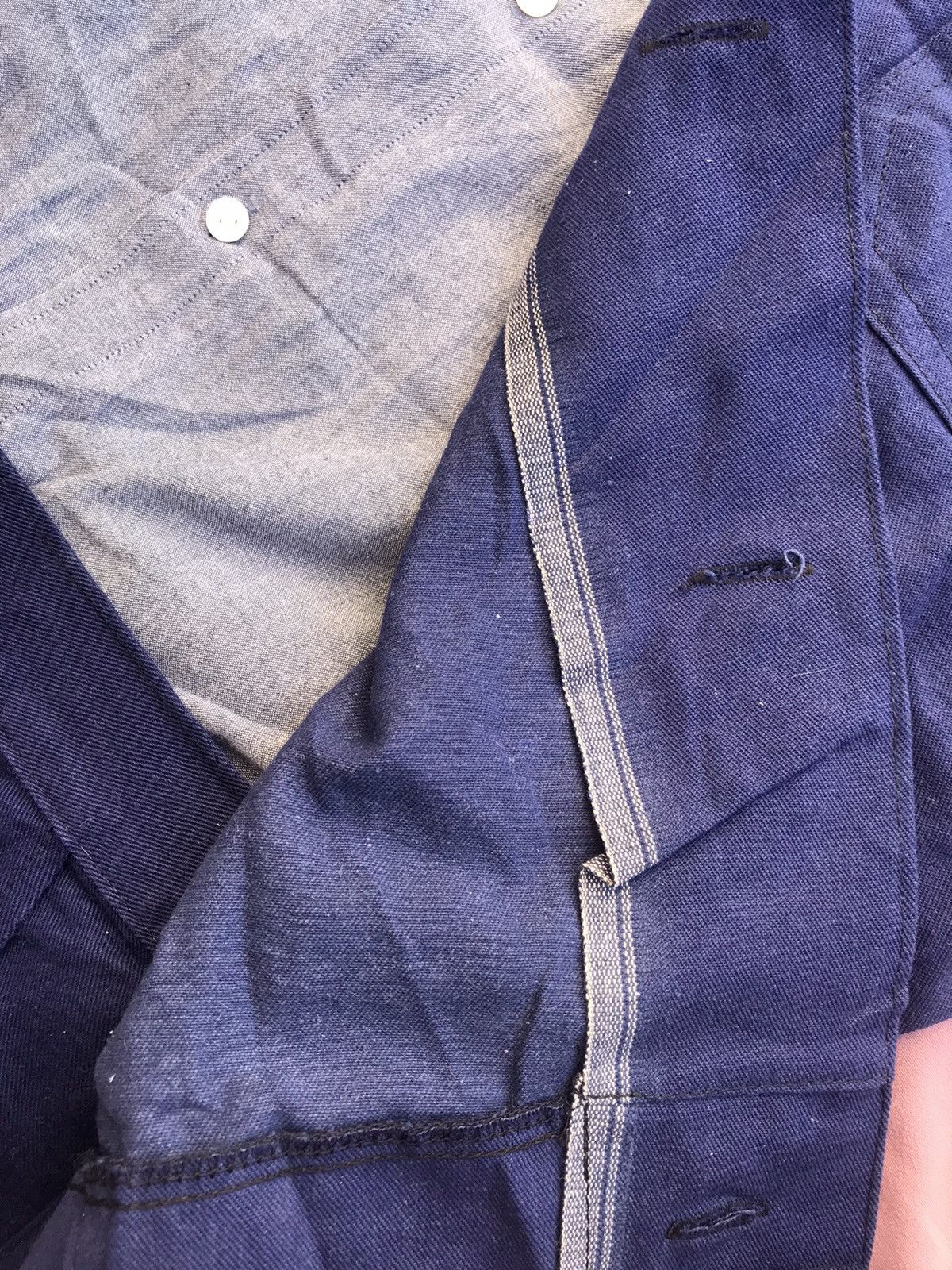Other × Self Edge NWT SELVEDGE 80s CROPPED CHORE JACKET Size US M / EU 48-50 / 2 - 2 Thumbnail