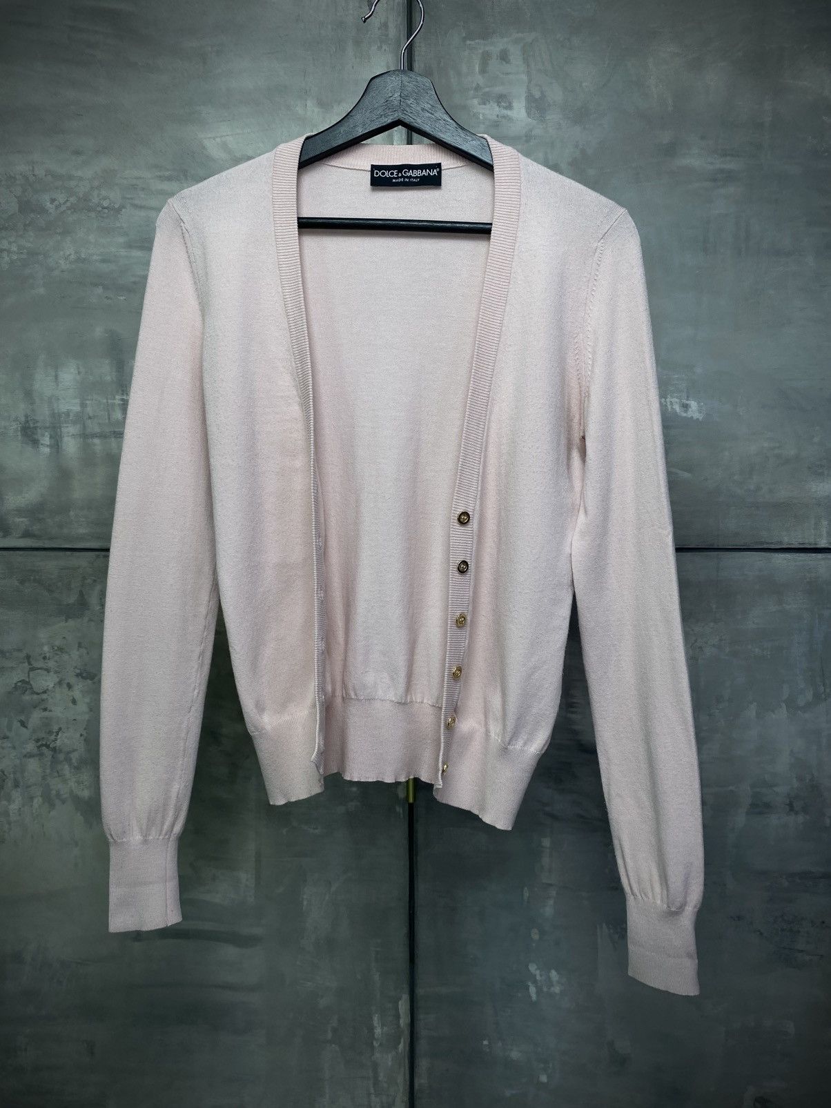 Dolce & Gabbana Dolce and Gabbana pale pink cardigan 40 Size S / US 4 / IT 40 - 2 Thumbnail
