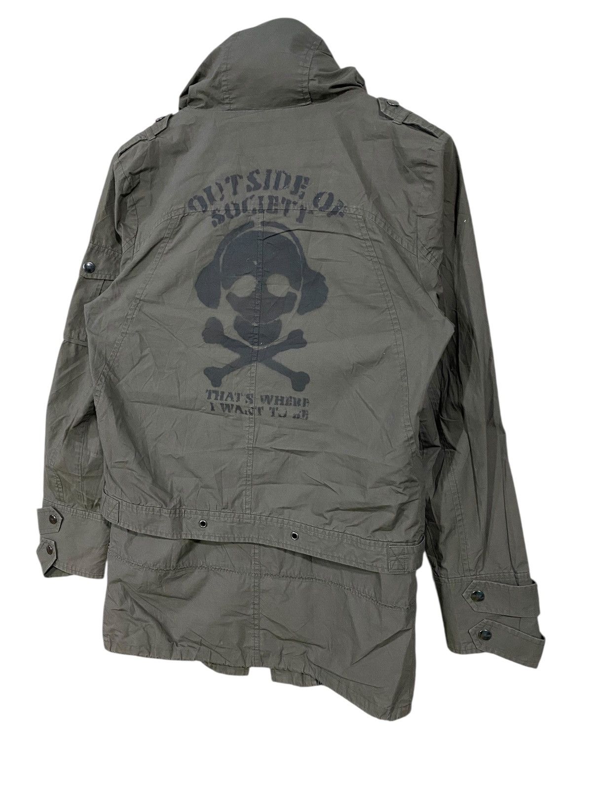 PPFM Vintage PPFM parka military us army style back hit Size US M / EU 48-50 / 2 - 9 Thumbnail