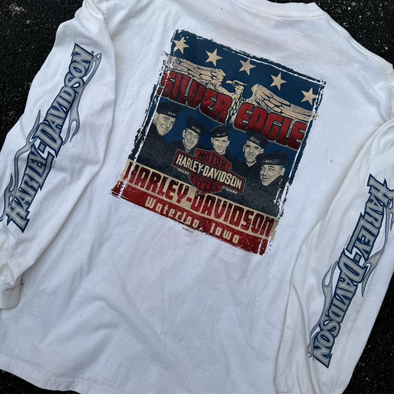 Harley Davidson × Vintage Harley Longsleeve Size US XL / EU 56 / 4 - 6 Thumbnail