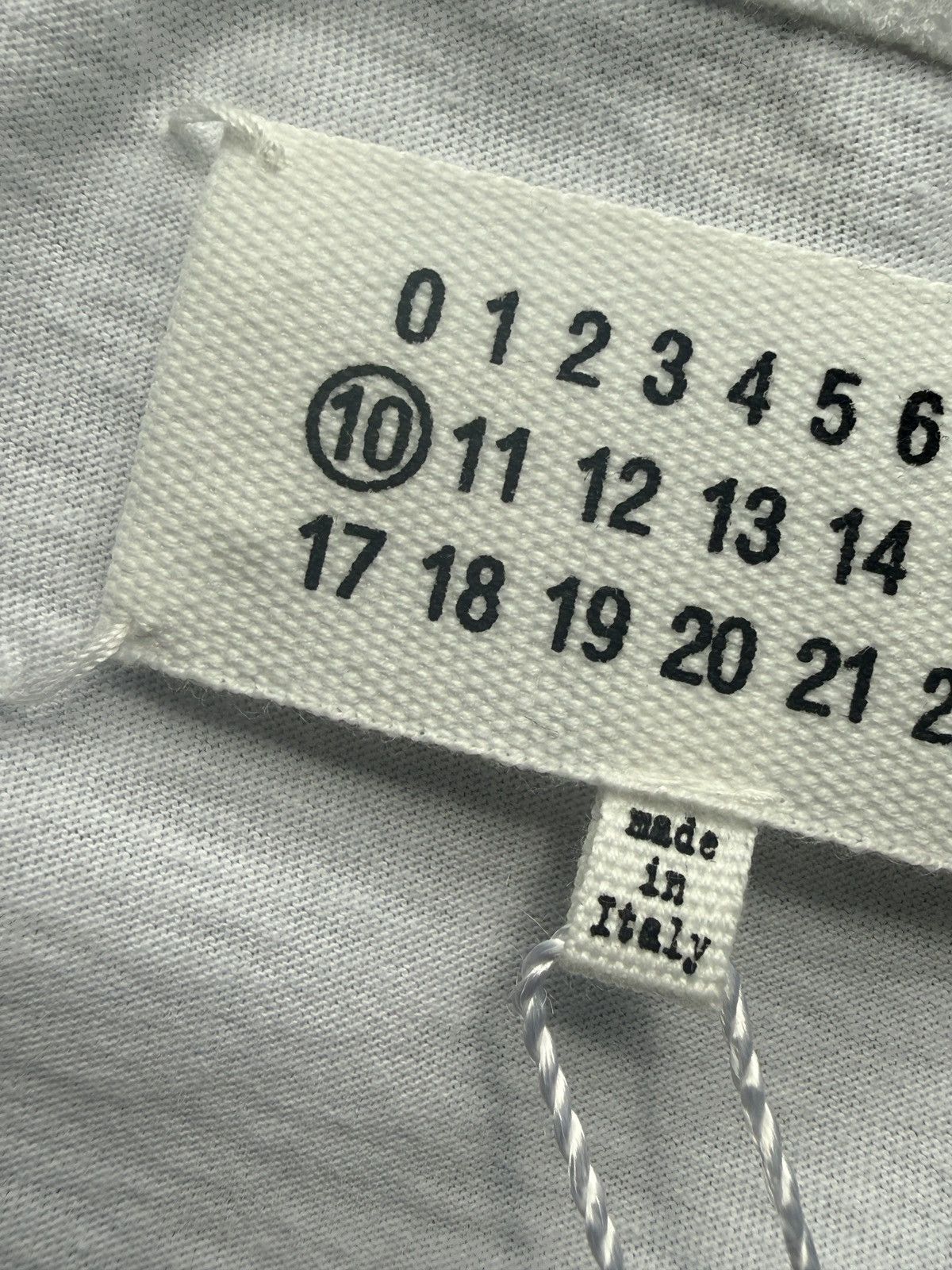 Maison Margiela Early Martin Martin Margiela 10 Mens White Cotton T Shirt 50 Size US M / EU 48-50 / 2 - 10 Thumbnail