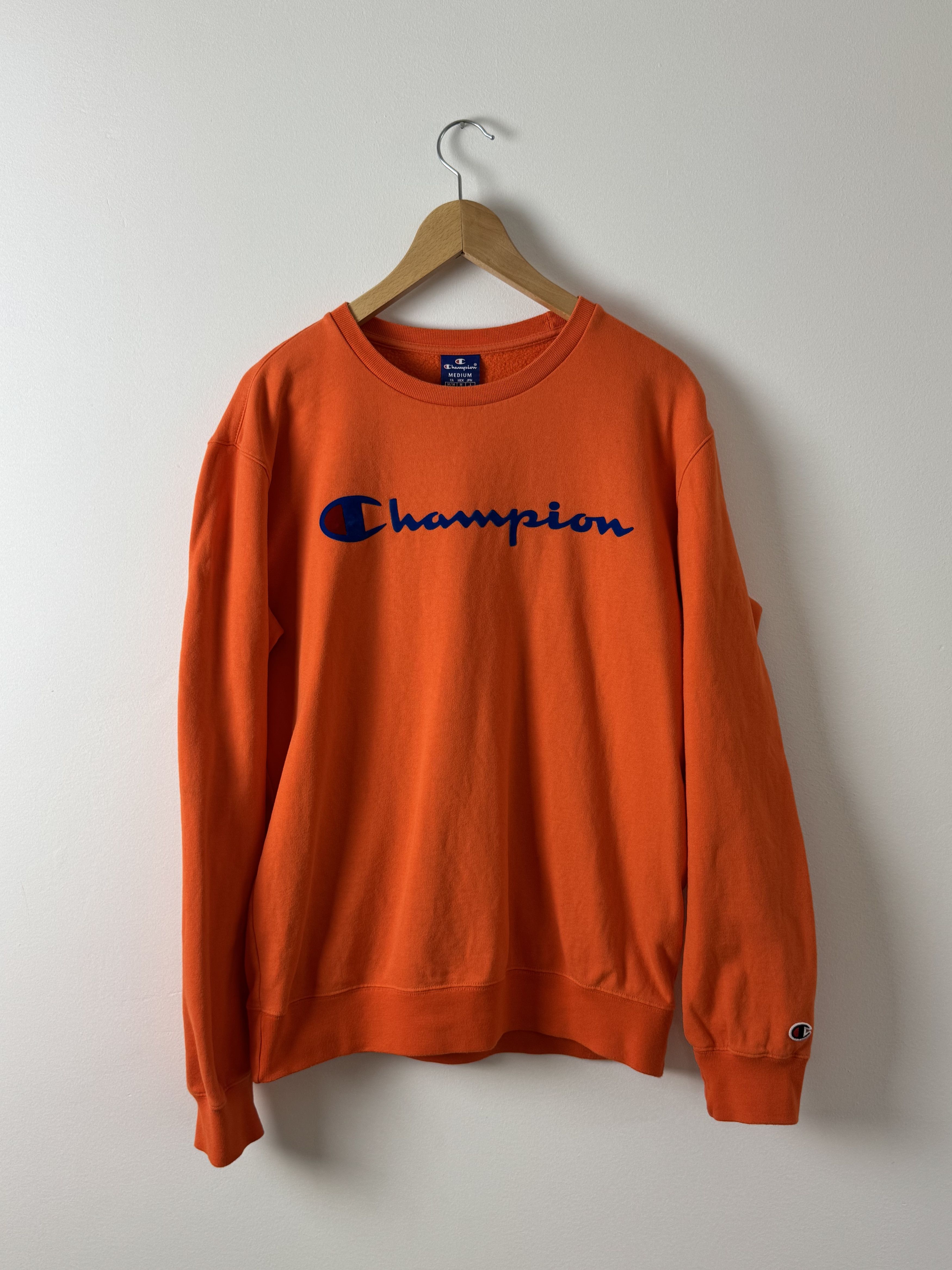 Champion Vintage orange sweatshirt CHAMPION Size US M / EU 48-50 / 2 - 5 Thumbnail