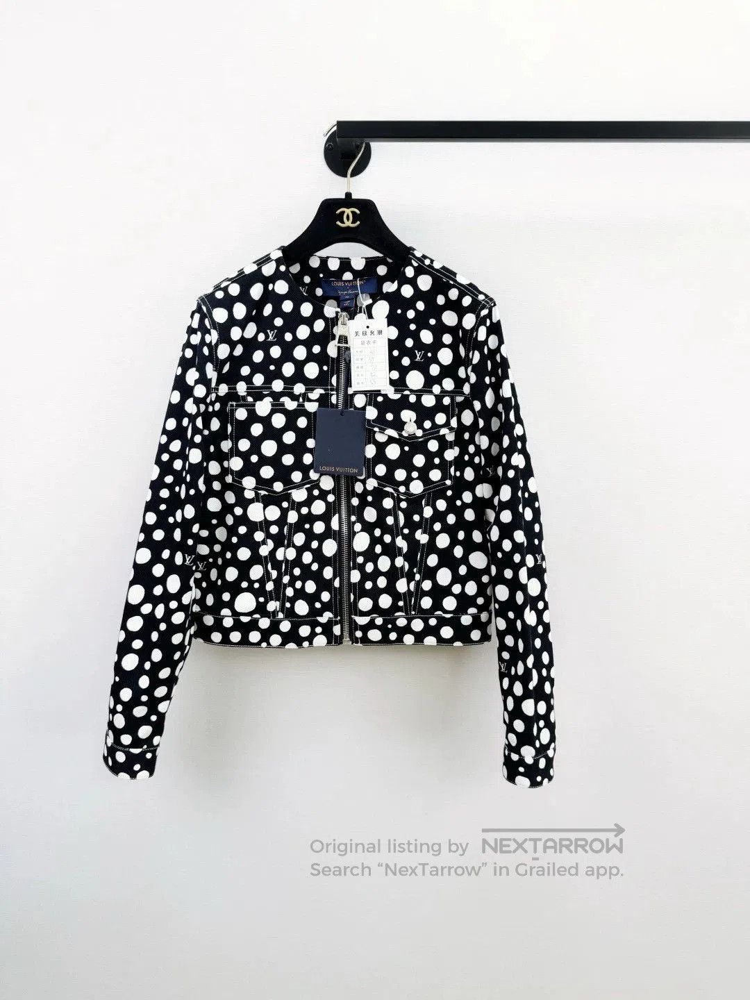 Louis Vuitton Louis Vuitton Kusama Polka Dot Denim Jacket. Size US S / EU 44-46 / 1 - 1 Thumbnail