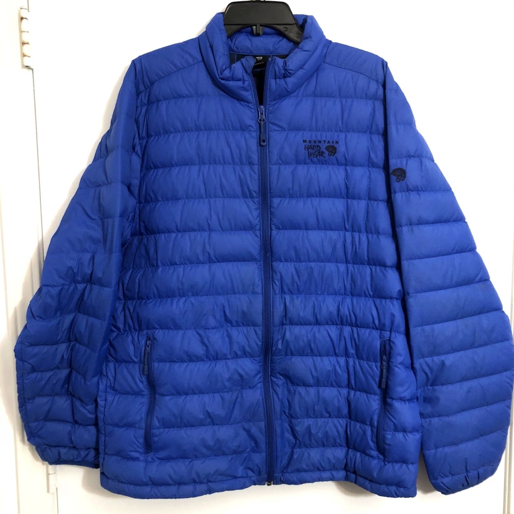 Mountain Hardwear VINTAGE Mountain Hardwear Nitrous Down Jacket L Blue Full Zip Puffer Insulated Winter Size US M / EU 48-50 / 2 - 3 Thumbnail