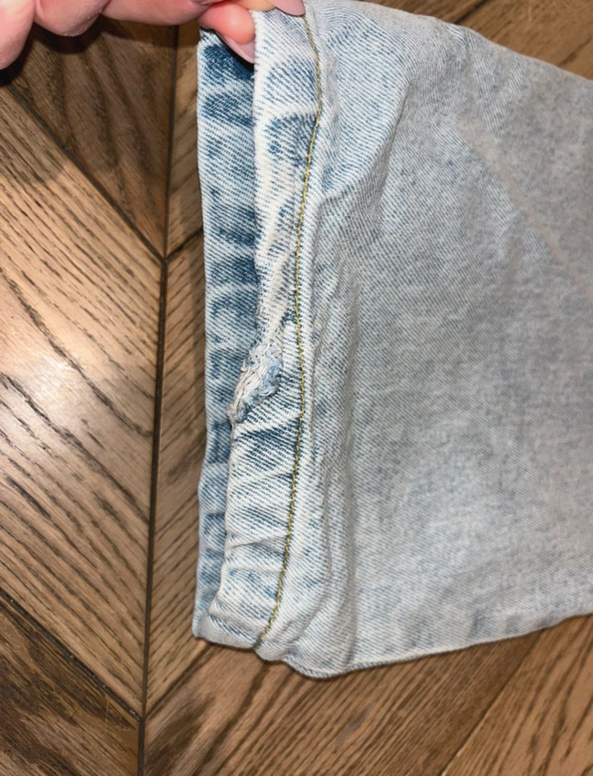 Polar Skate Co. Polar BigBoy Jeans Light Blue Size US 36 / EU 52 - 9 Thumbnail