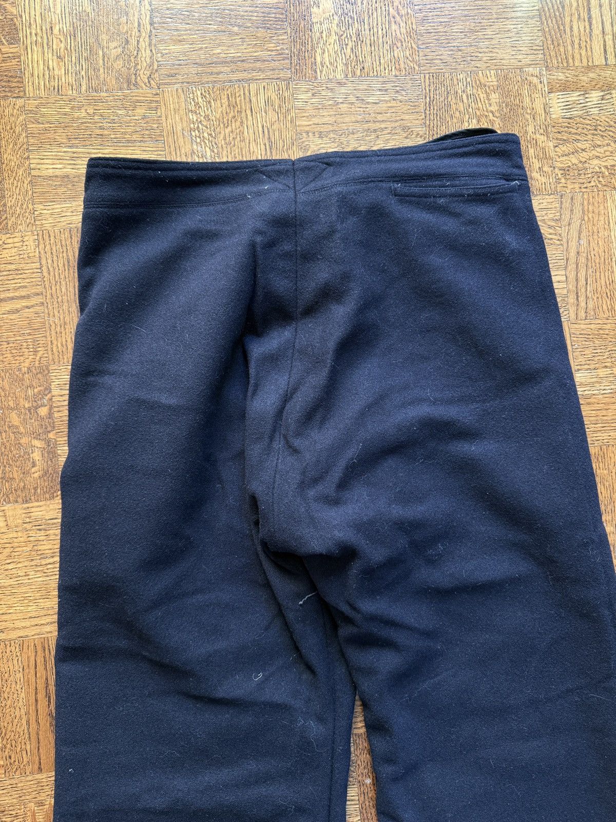 Vintage Vintage USN Seafarer 13 Button Wool Bell Bottom Pants Size US 32 / EU 48 - 4 Thumbnail