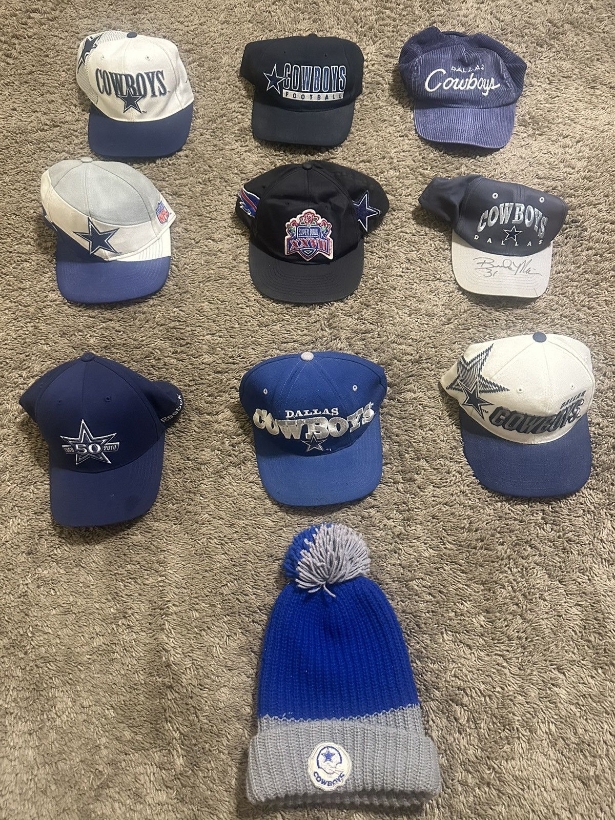 Rare Vintage selling Collection New Era NFL Dallas Cowboys Snapback Hat