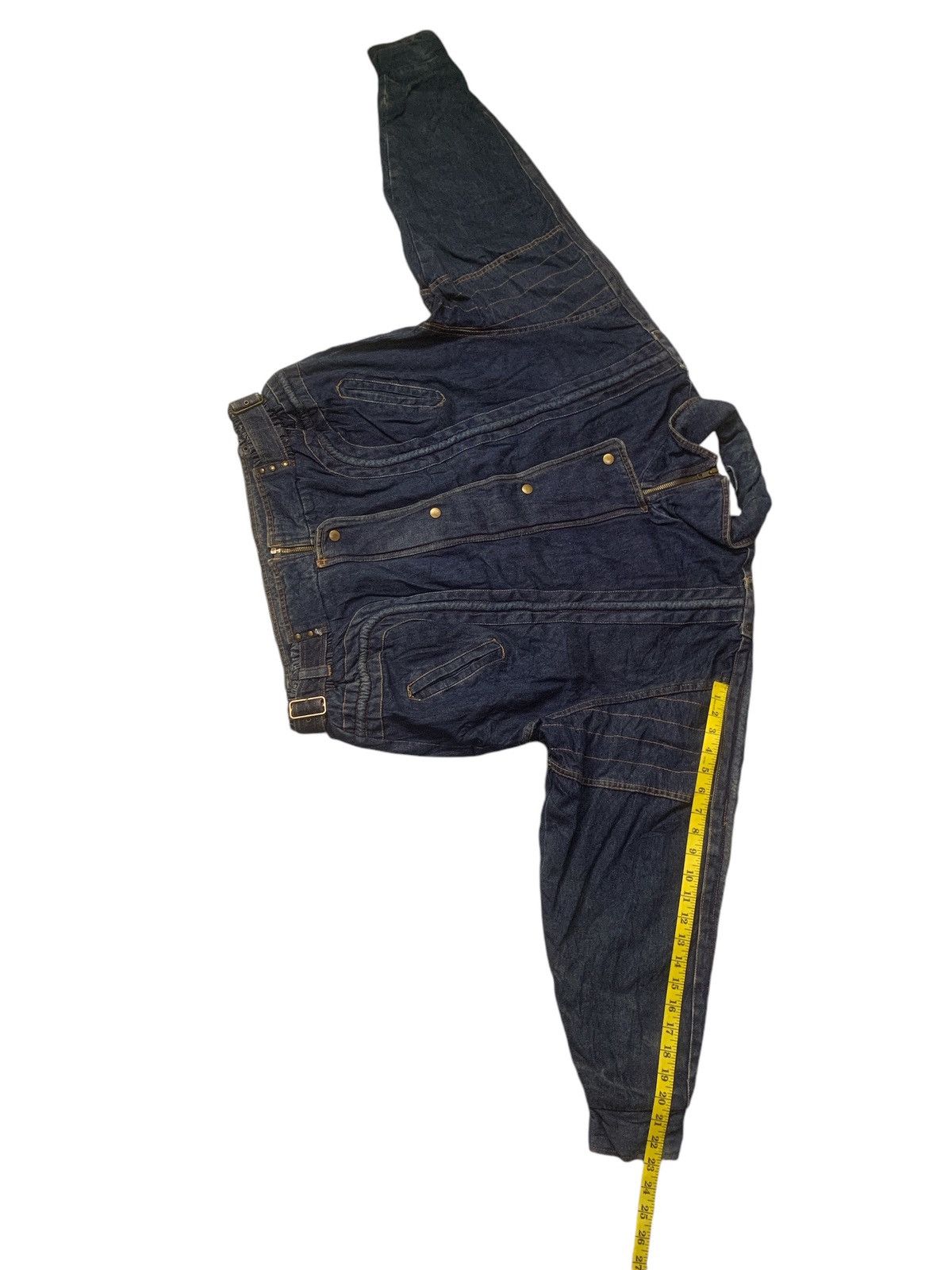 Japanese Brand Rare Design Vintage International Design Group Denim Jackets Size US XL / EU 56 / 4 - 11 Thumbnail