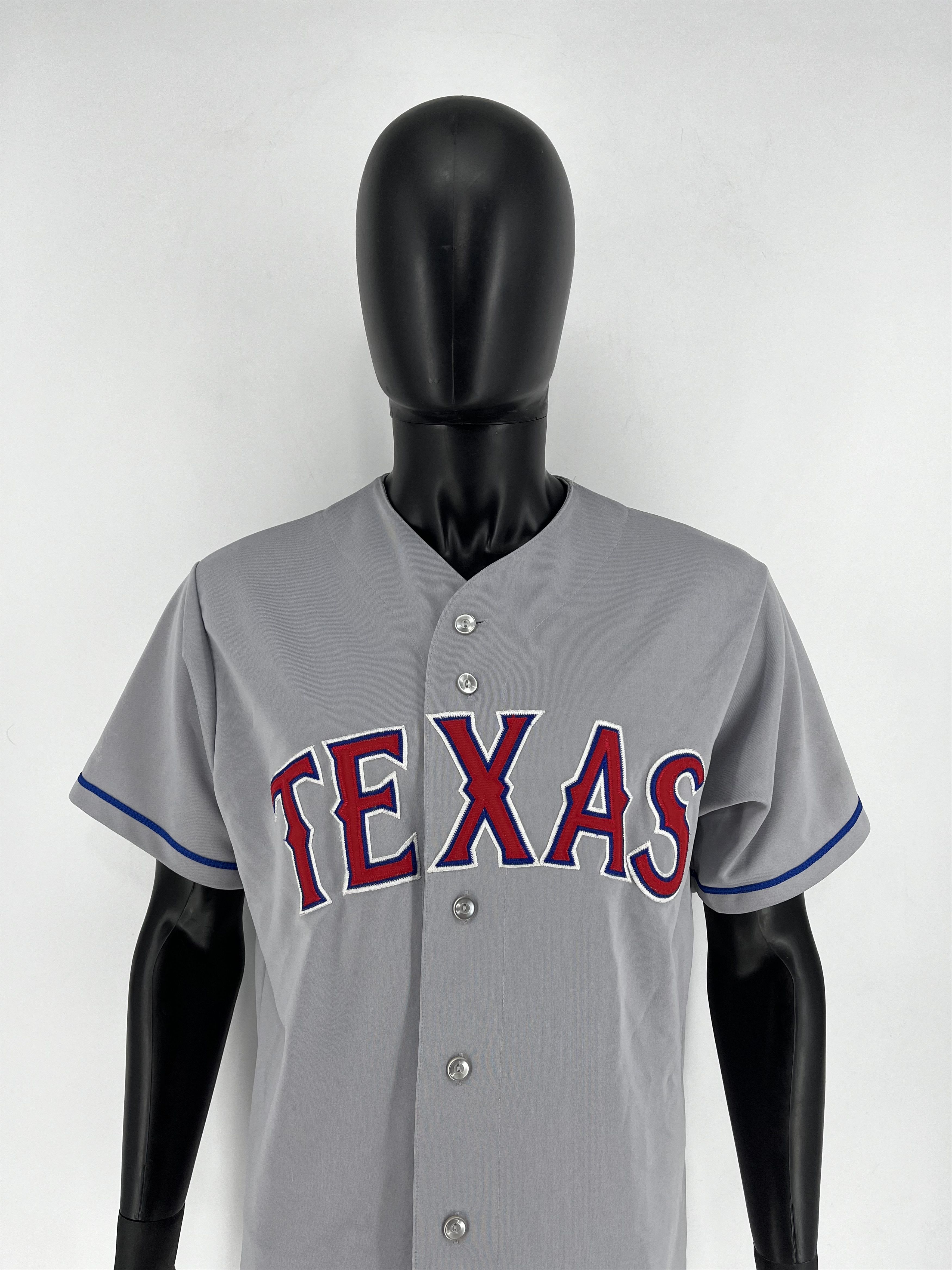Majestic Texas Rangers MLB Majestic Cool Base plain spellout jersey Size US M / EU 48-50 / 2 - 1 Thumbnail