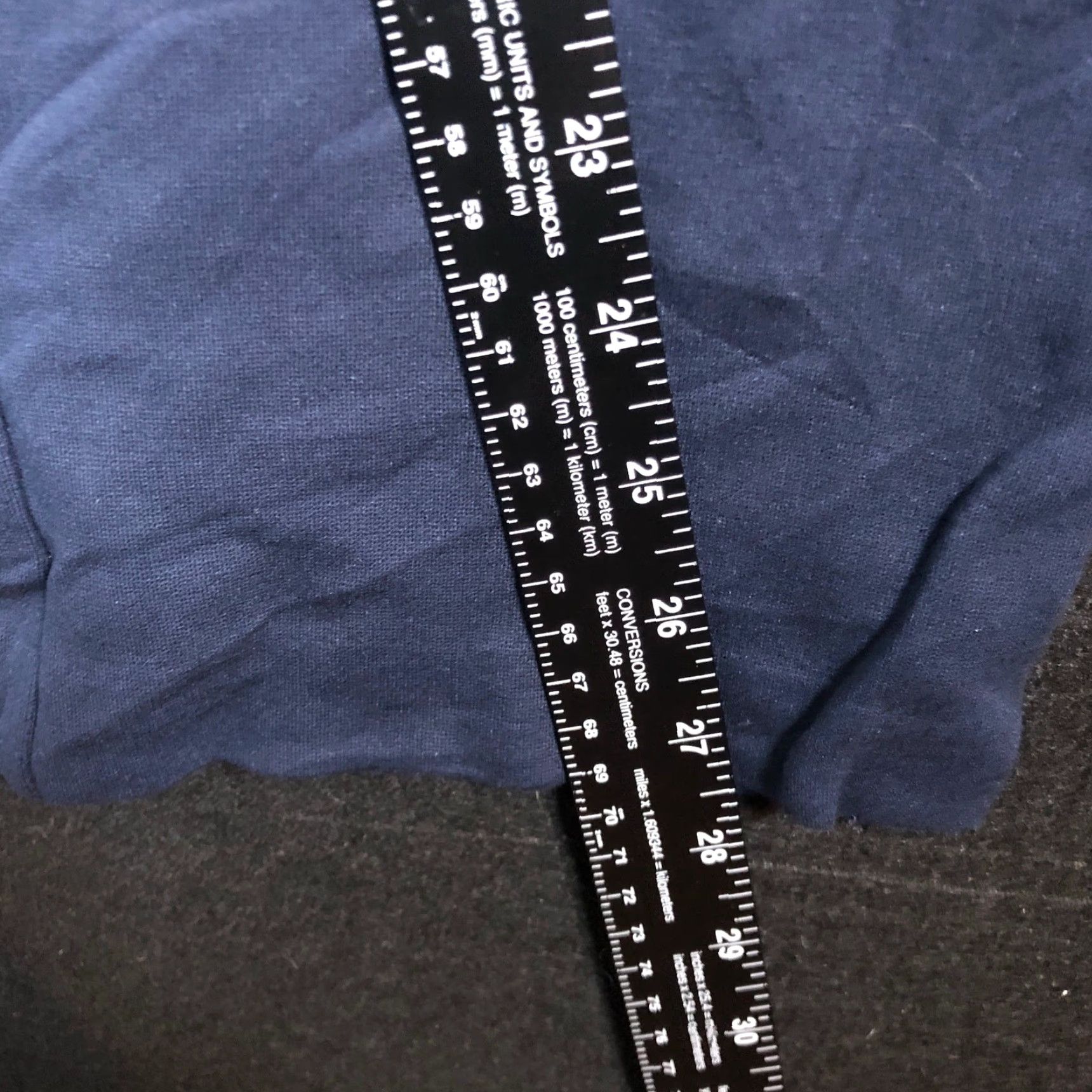 Vintage Chicos Womens Pants Blue Pull On Ankle Rayon Nylon Blend Stretch 1 (M) Size 30" / US 8 / IT 44 - 7 Thumbnail