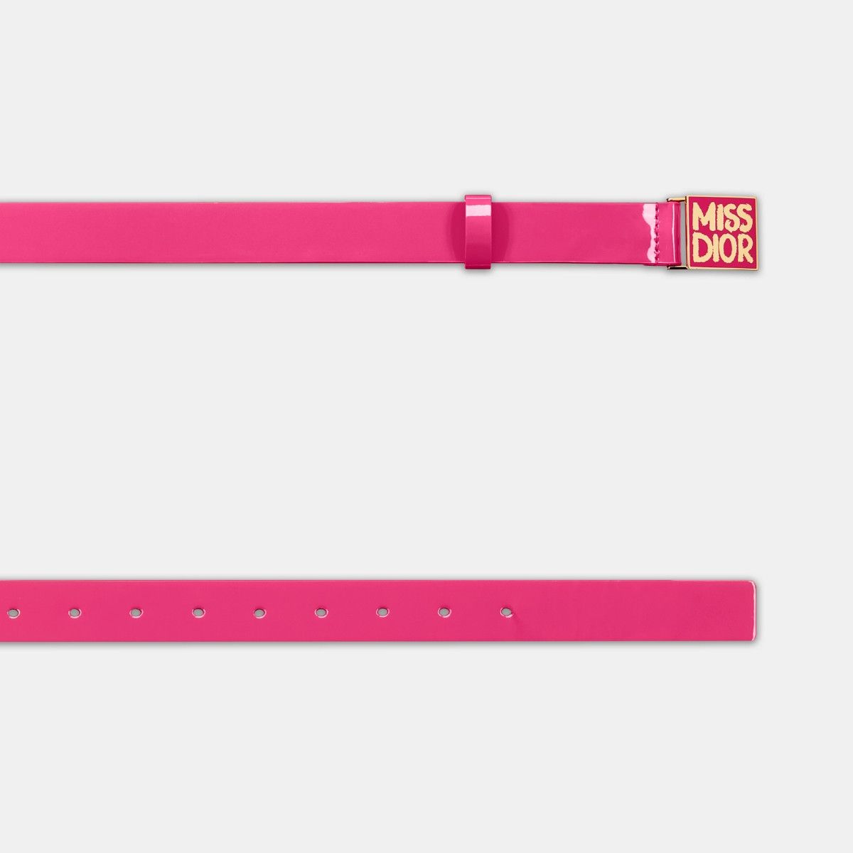 Dior o1bcso1str0126 Size:OS/Miss Dior Graffiti Belt in Pink Size ONE SIZE - 2 Thumbnail