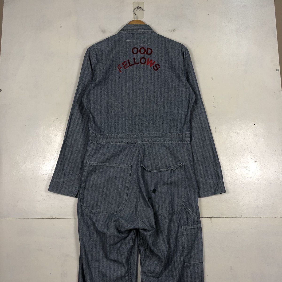 Vintage Coverall Overall OOD Fellow RedKap Size US 32 / EU 48 - 10 Thumbnail