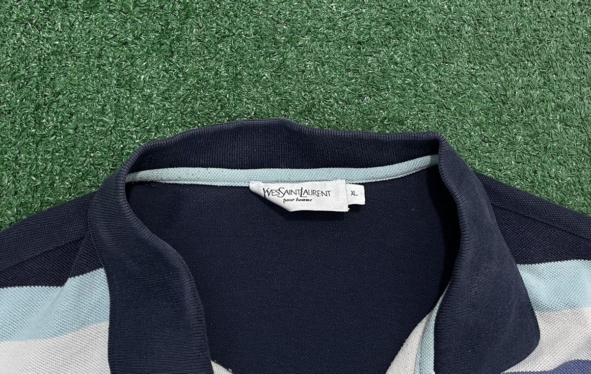 Yves Saint Laurent Yves Saint Laurent Polo Vintage YSL Size US XL / EU 56 / 4 - 4 Thumbnail