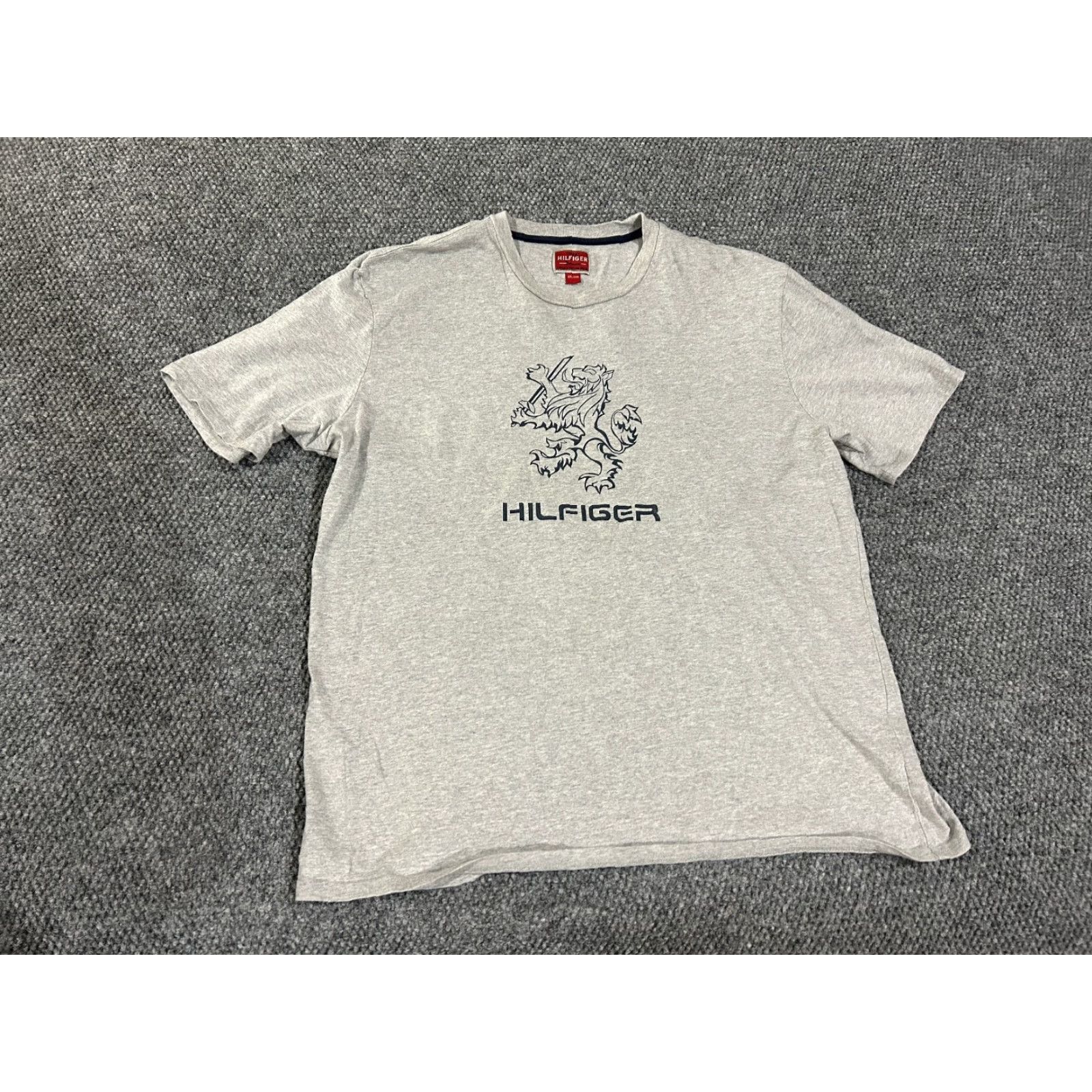 Tommy Hilfiger Tommy Hilfiger Graphic T Shirt Mens XXL Gray Lion Crest Logo Vintage Shirt Men Size US XXL / EU 58 / 5 - 2 Thumbnail