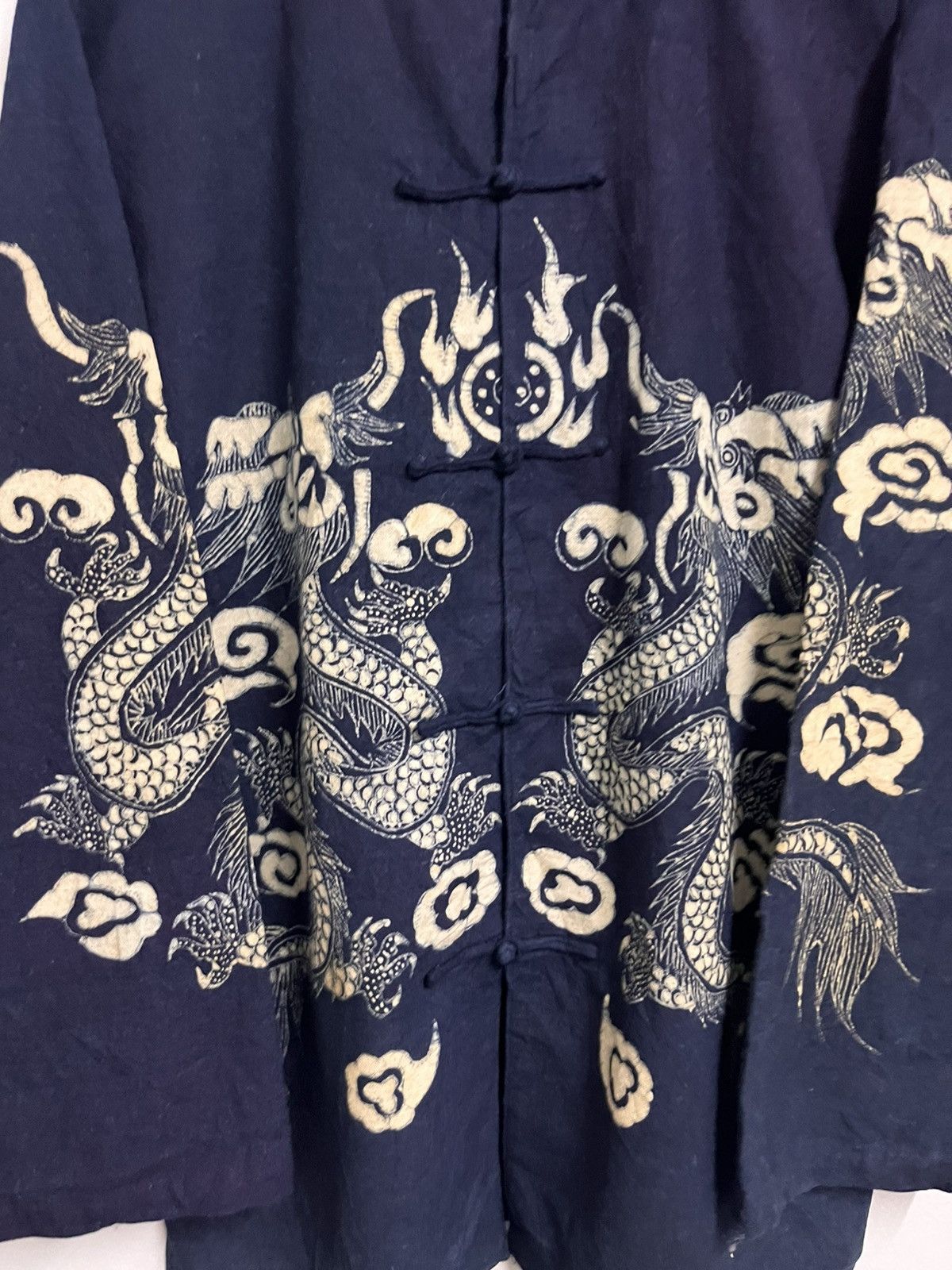 Comme des Garcons vintage 90s dragon indigo kapital-inspired kimono Size US L / EU 52-54 / 3 - 2 Thumbnail