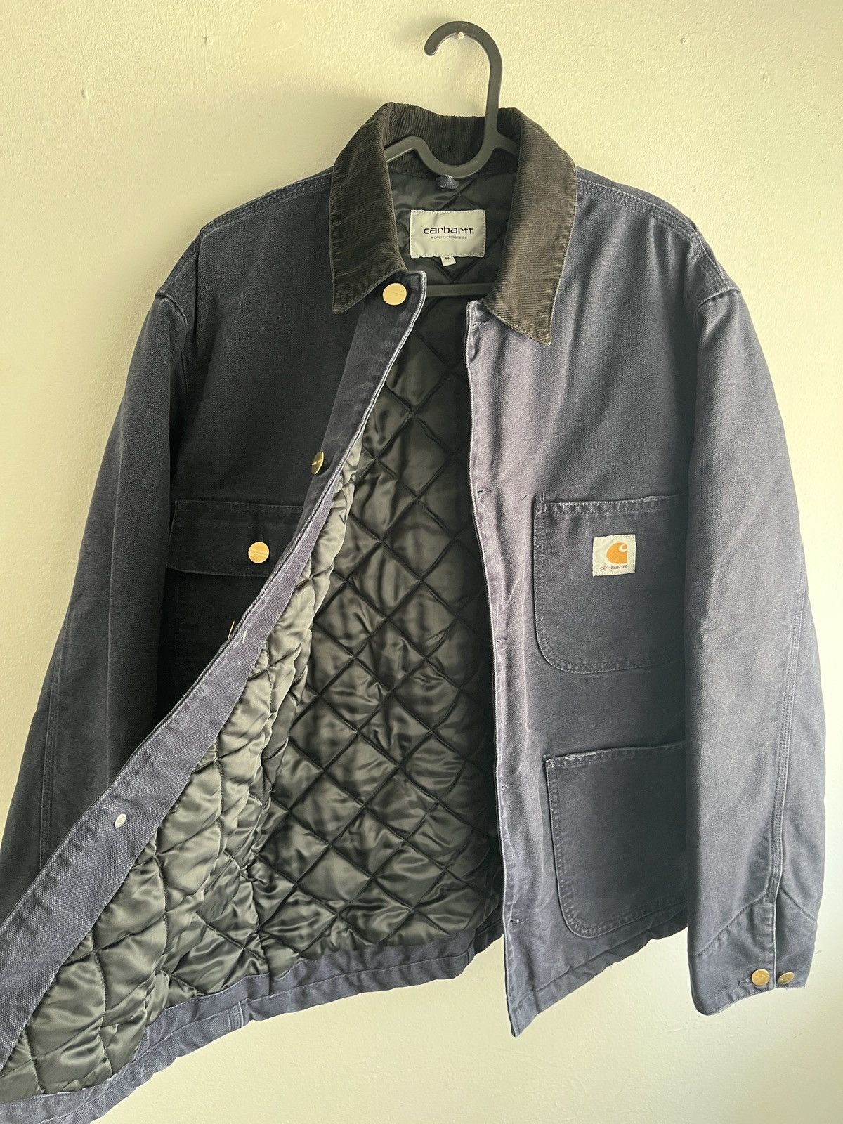 Carhartt Wip Carhartt Wip OG Chore coat in navy Size US M / EU 48-50 / 2 - 3 Thumbnail