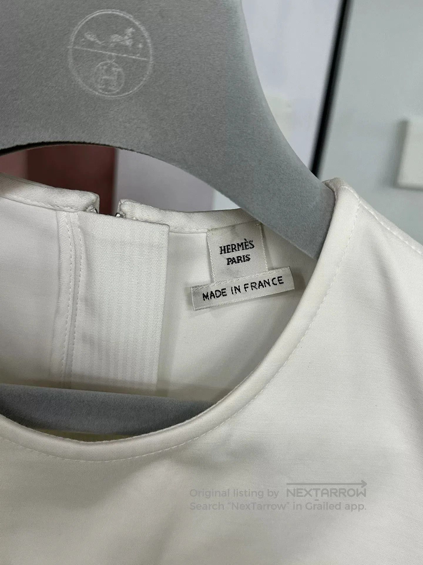 Hermes Hermès Sleeveless White Dress. Size US S / EU 44-46 / 1 - 2 Thumbnail