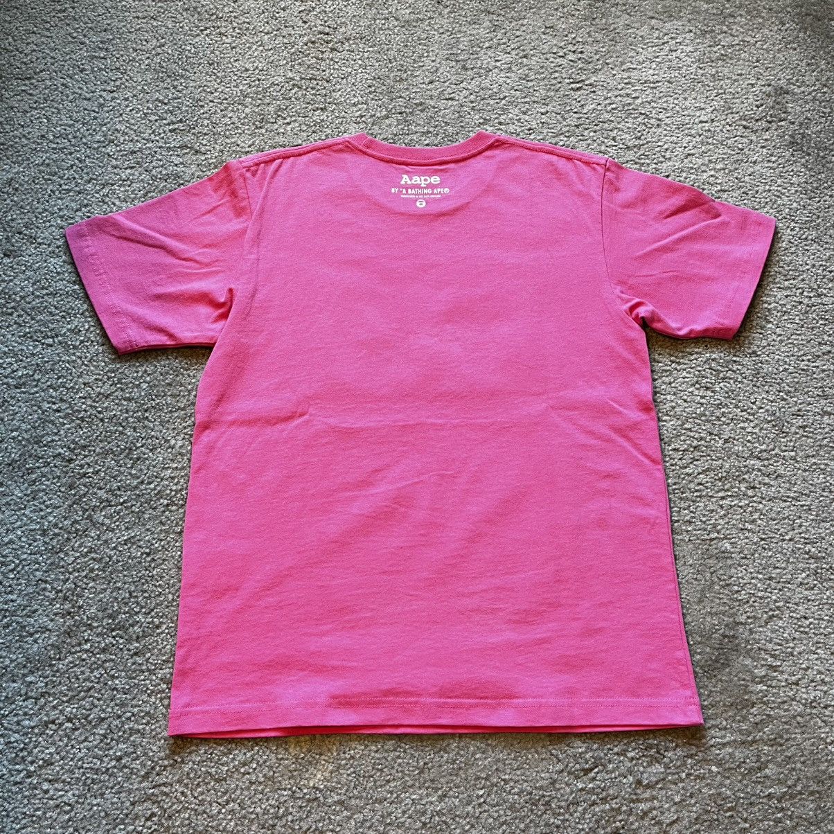 Aape Aape by A Bathing Ape Graphic Print Pink Tee Size S / US 4 / IT 40 - 2 Thumbnail