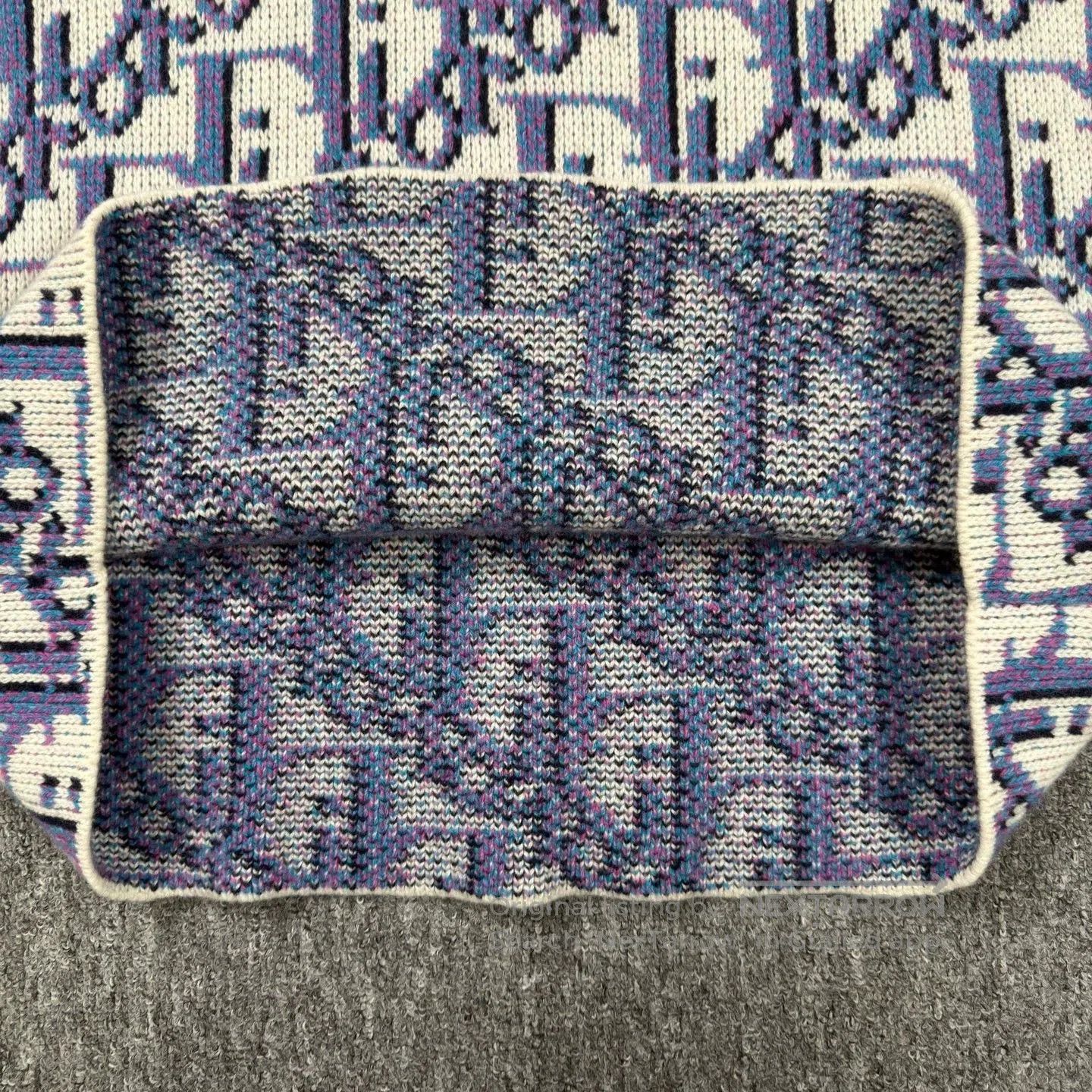 Dior dior stussy blue printed sweater size m. Size US M / EU 48-50 / 2 - 7 Thumbnail