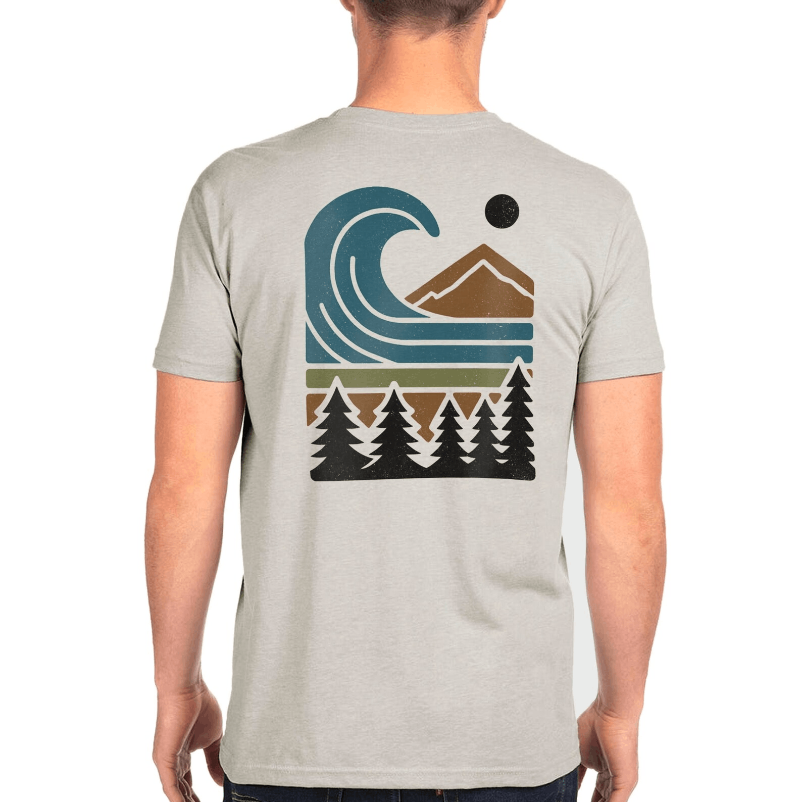 Designer × Vintage Men’s Rampart Range Nature Themed T-Shirt Size US L / EU 52-54 / 3 - 2 Thumbnail