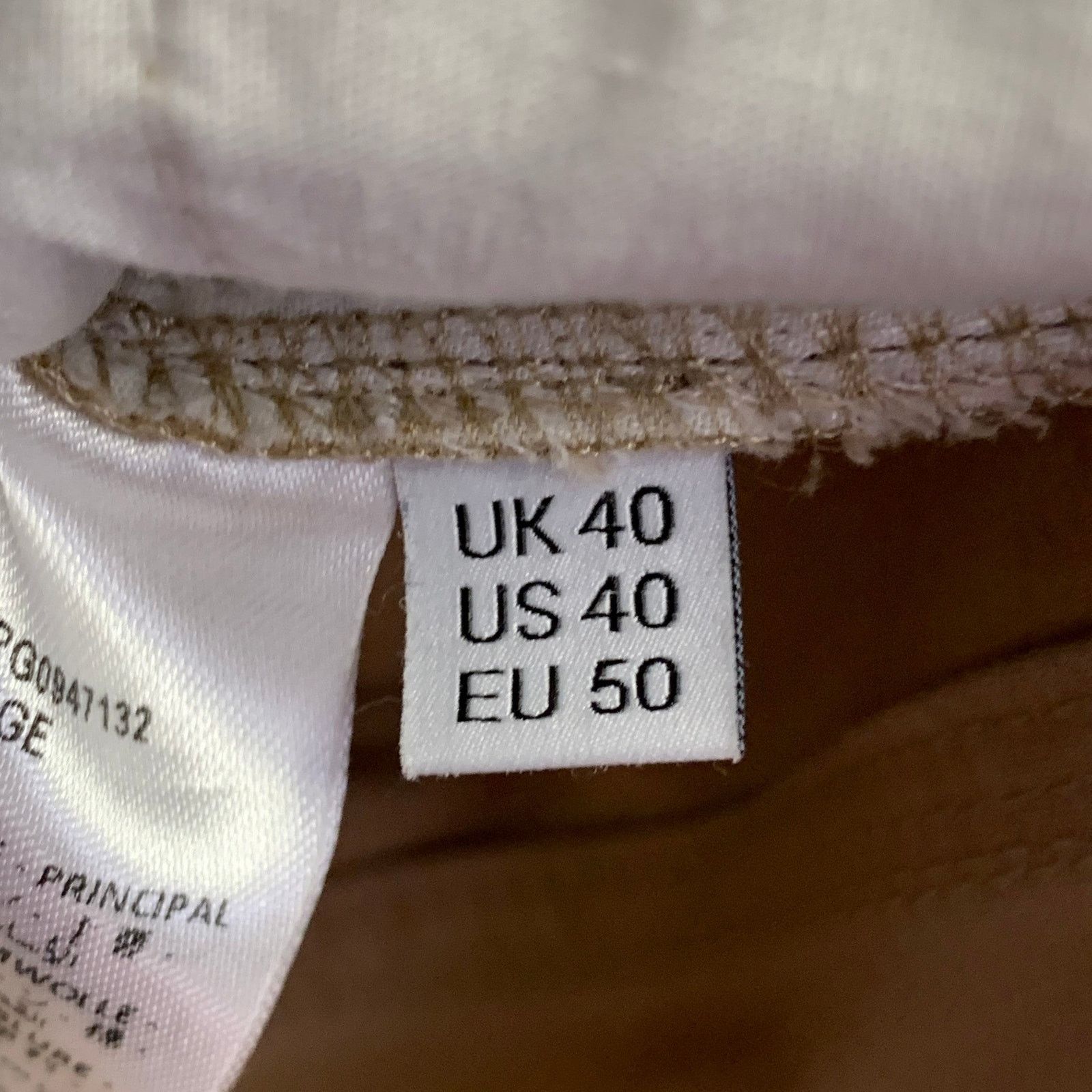 JW Anderson JW ANDERSON Tan Cotton Tapered Flat Front Zip Fly Casual Size US 40 / EU 56 - 10 Thumbnail