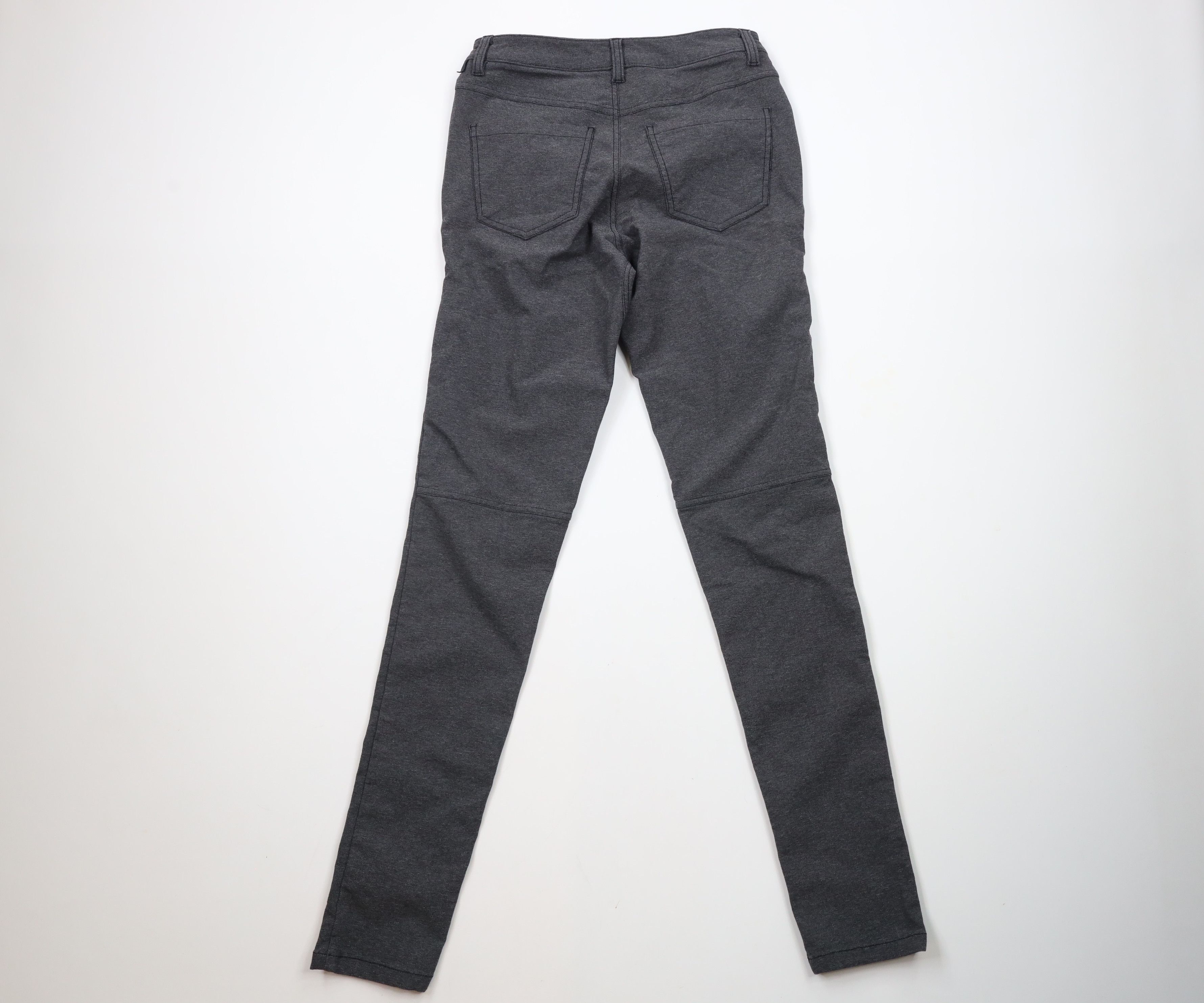 Lululemon × Vintage Lululemon Stretch Skinny Leg Knit Chino Pants Trousers Gray Size US 28 / EU 44 - 7 Thumbnail