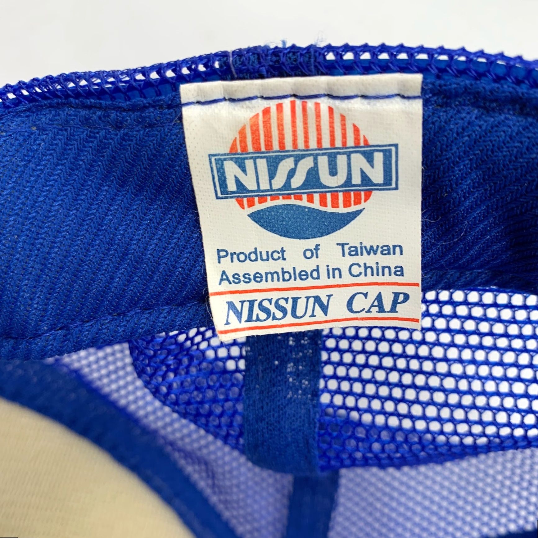 Vintage Nissun Rockstar Energy Drink Cap Adjustable Trucker Hat Men's Blue White Size ONE SIZE - 5 Thumbnail