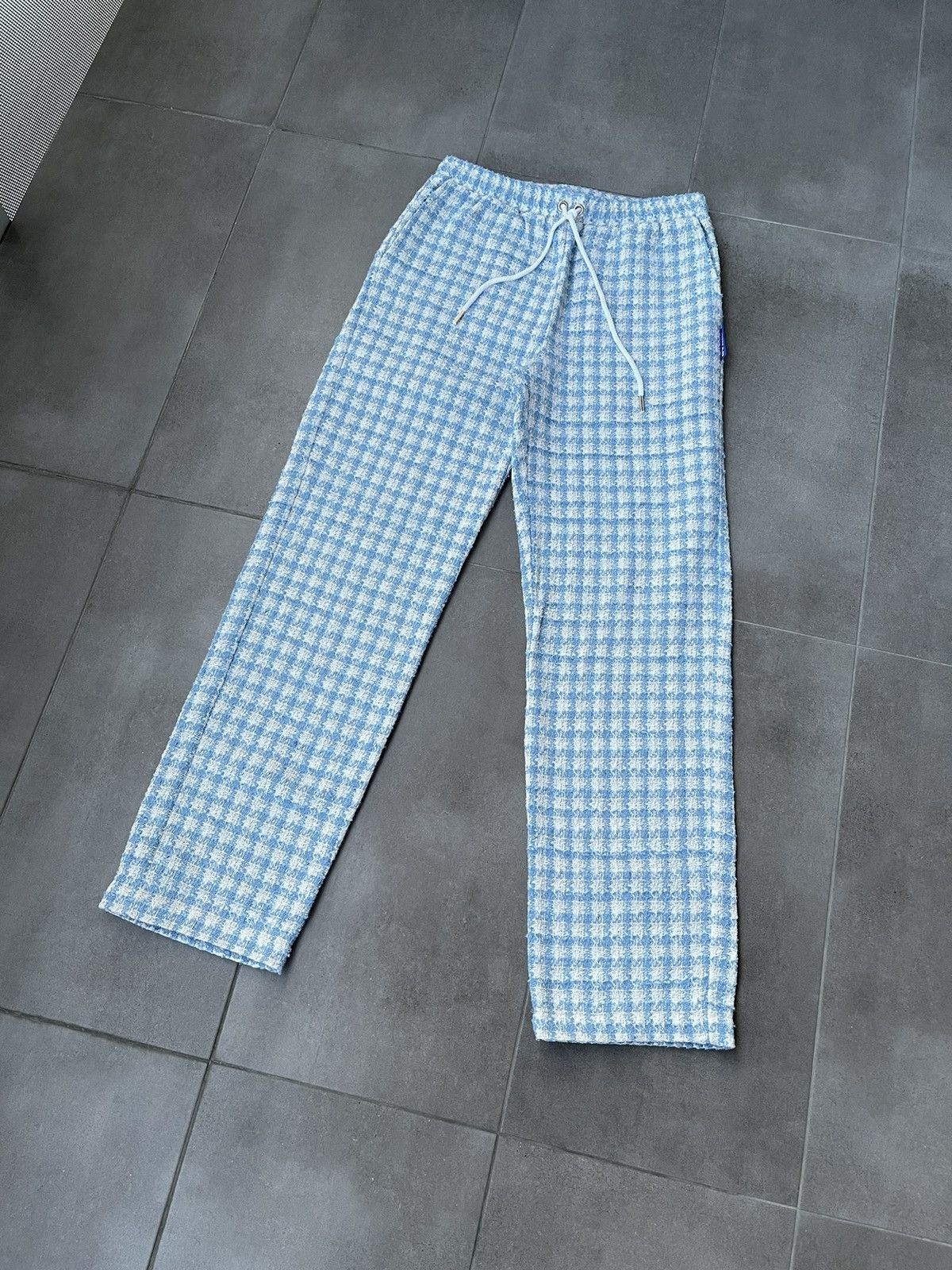 Other !DS! SS23 Nikolaj Storm Corfu Slipper Check Pants Size US 32 / EU 48 - 7 Thumbnail