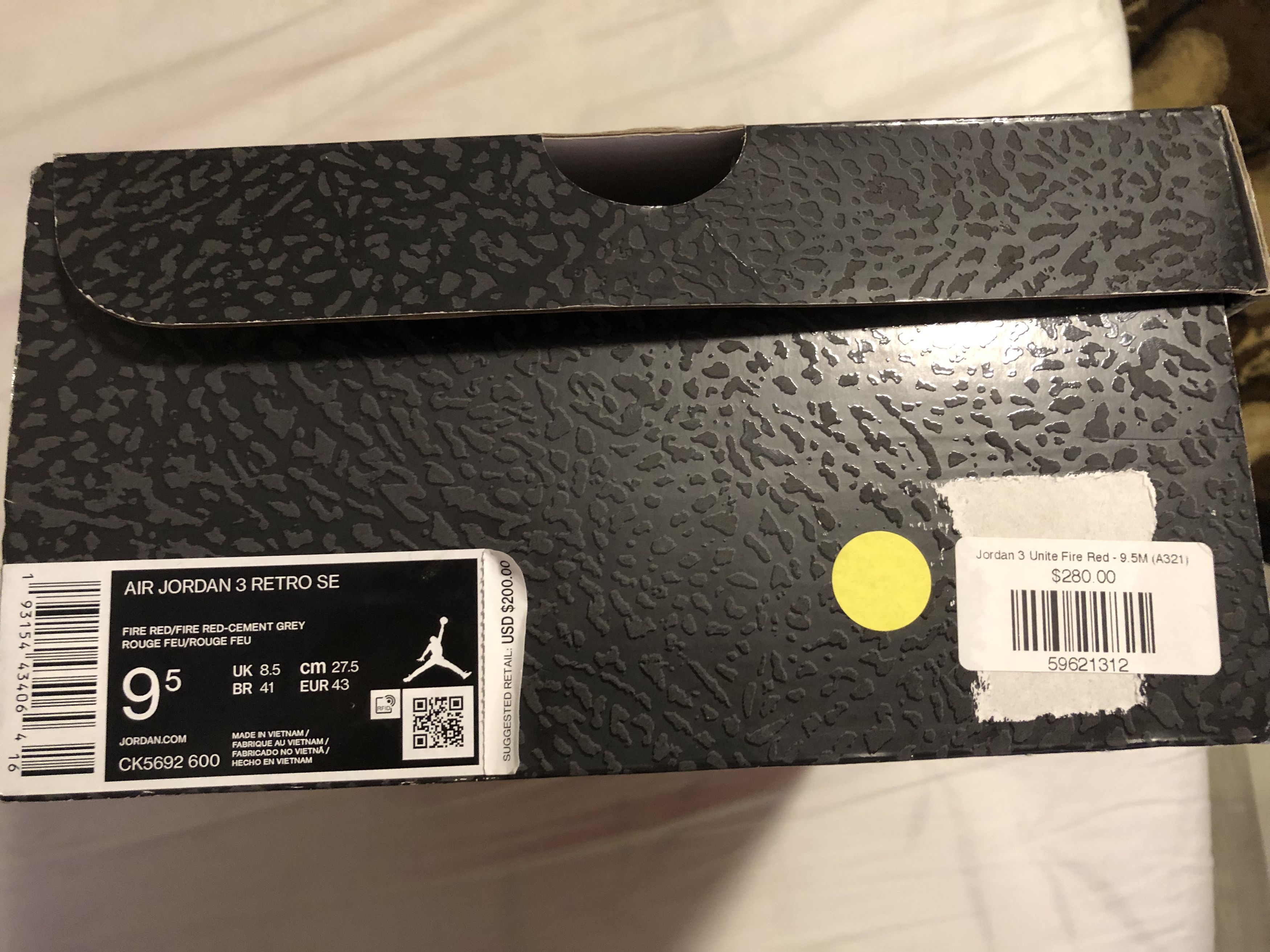 Jordan Brand Retro Jordan 3 SE Unite Size US 9.5 / EU 42-43 - 8 Thumbnail