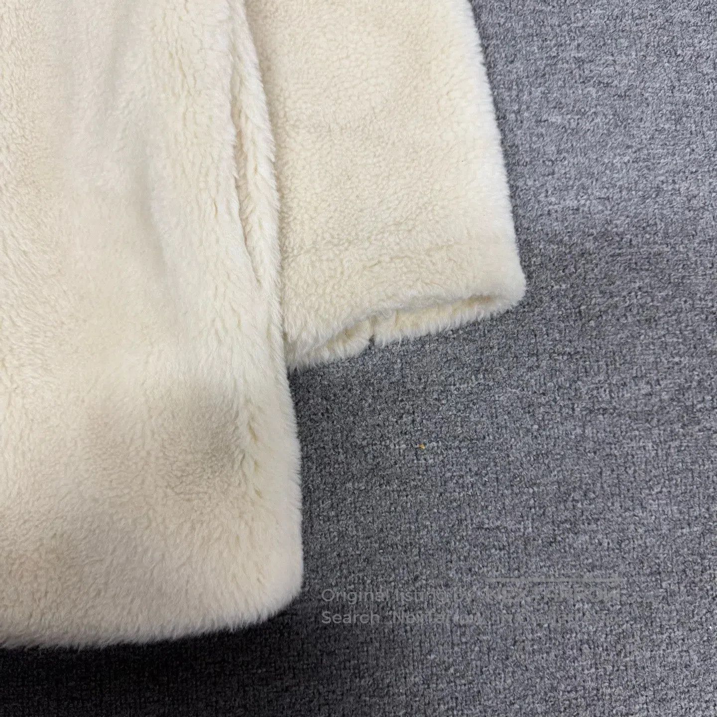 Max Mara MaxMara size 38 Main Item: Milk-white Teddy Coat| Size M / US 6-8 / IT 42-44 - 4 Thumbnail