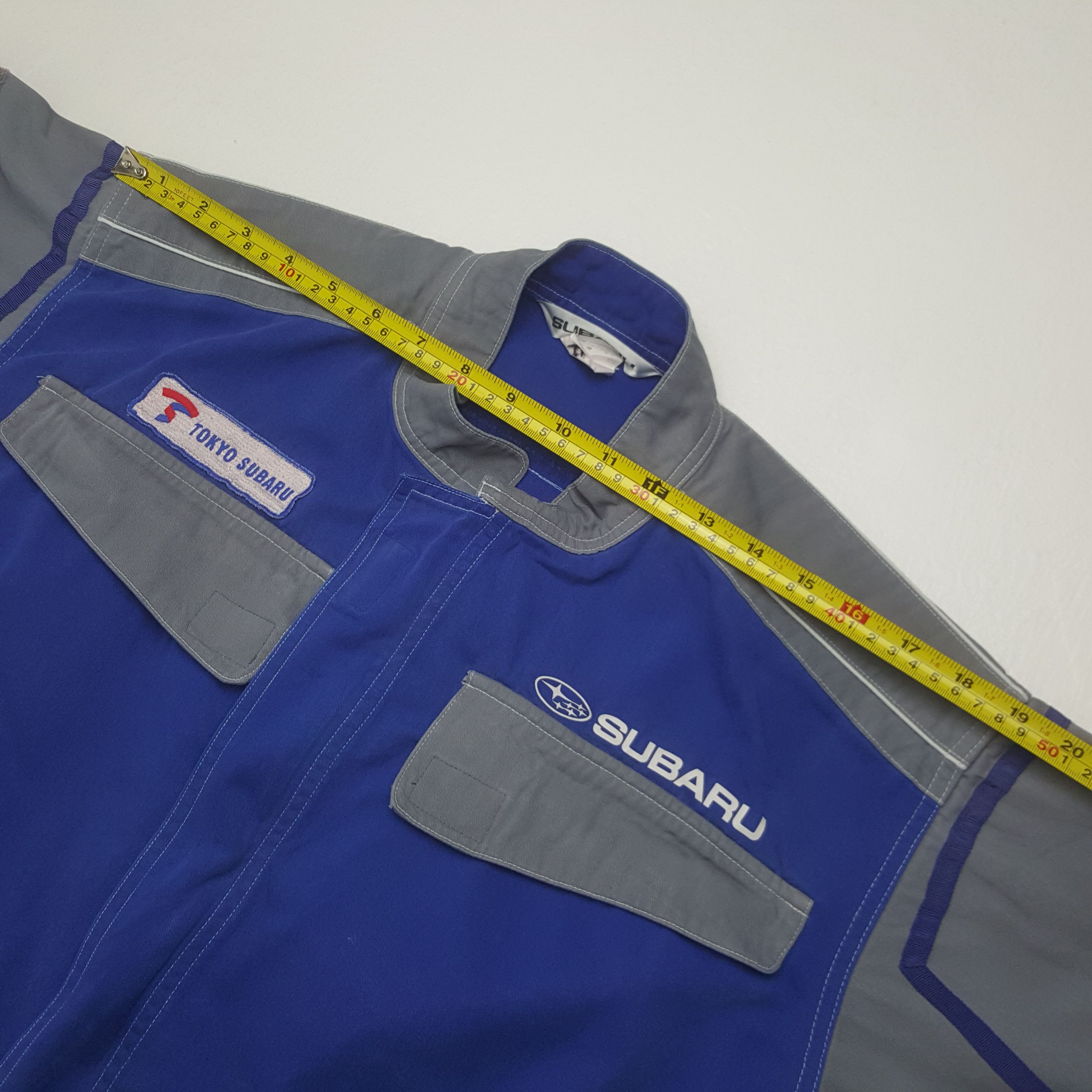 Japanese Brand Vintage Subaru Rally Team Uniform Coverall Jacket C304N15 Size US L / EU 52-54 / 3 - 12 Thumbnail