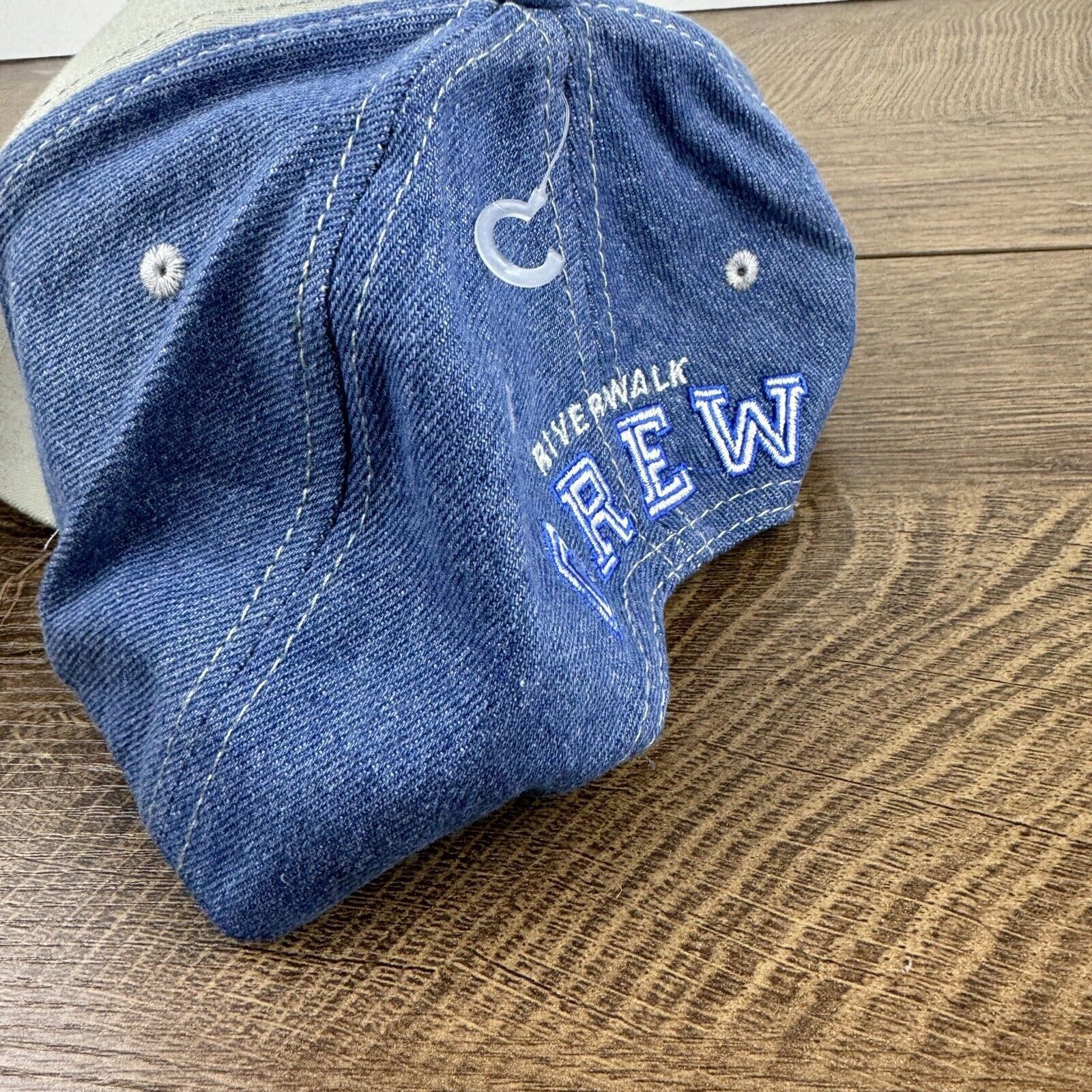 Other RIver Walk Crew Hat Riverwalk San Antonio Gray Hat Adjustabl Size ONE SIZE - 9 Thumbnail