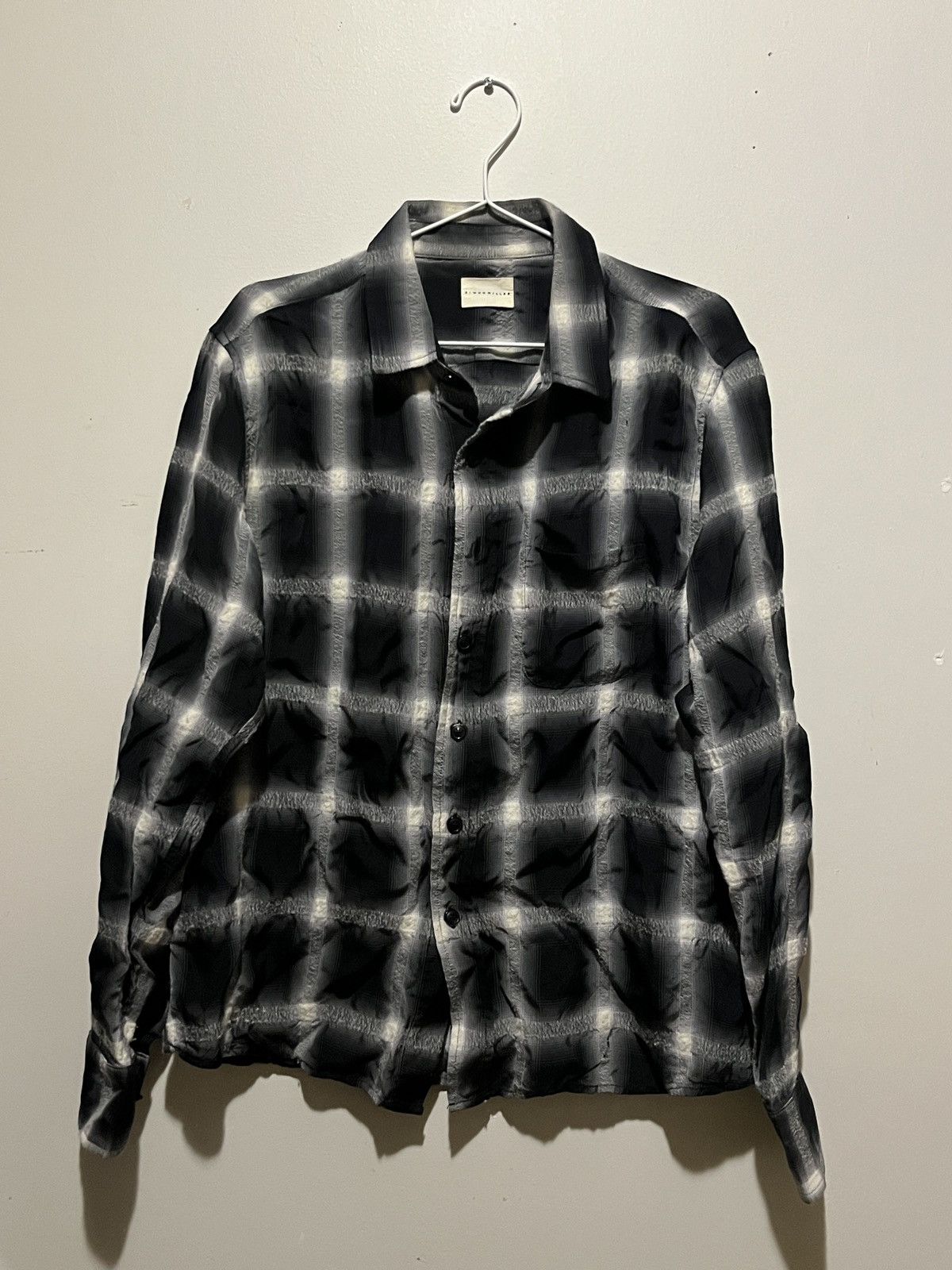 Simon Miller Simon Miller checked wool blend shirt Size US M / EU 48-50 / 2 - 1 Thumbnail