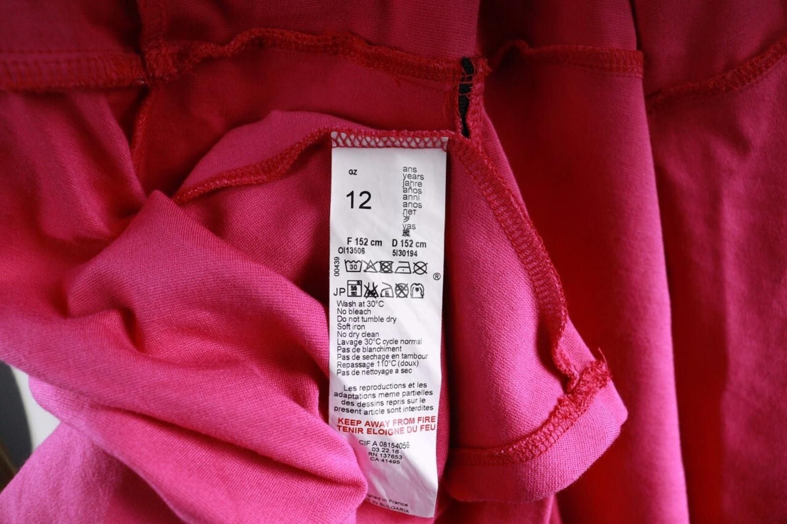 Designer Junior Gaultier Pink Crew Neck Flared Hem Dress Size 12A Size M / US 6-8 / IT 42-44 - 11 Thumbnail