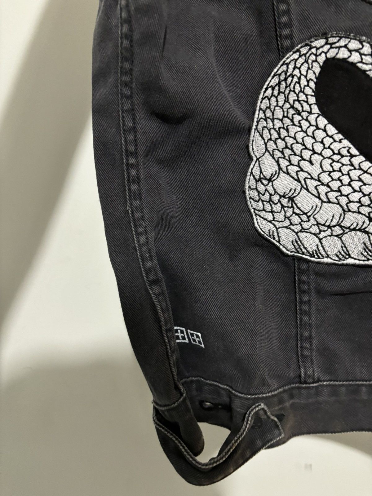 Ksubi Ksubi Classic Denim Vest with Cobra Embroidery Size US S / EU 44-46 / 1 - 9 Thumbnail