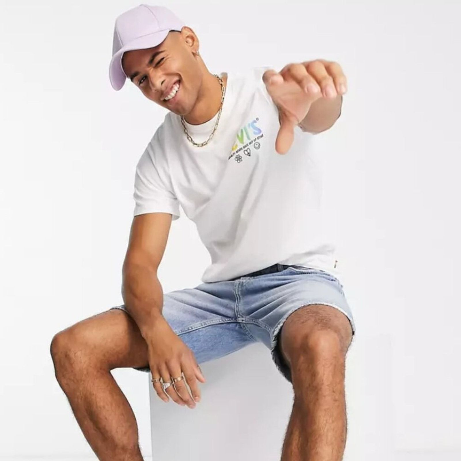 Levi's NWT Levi's Pride Community Tee in White Size US XS / EU 42 / 0 - 3 Thumbnail