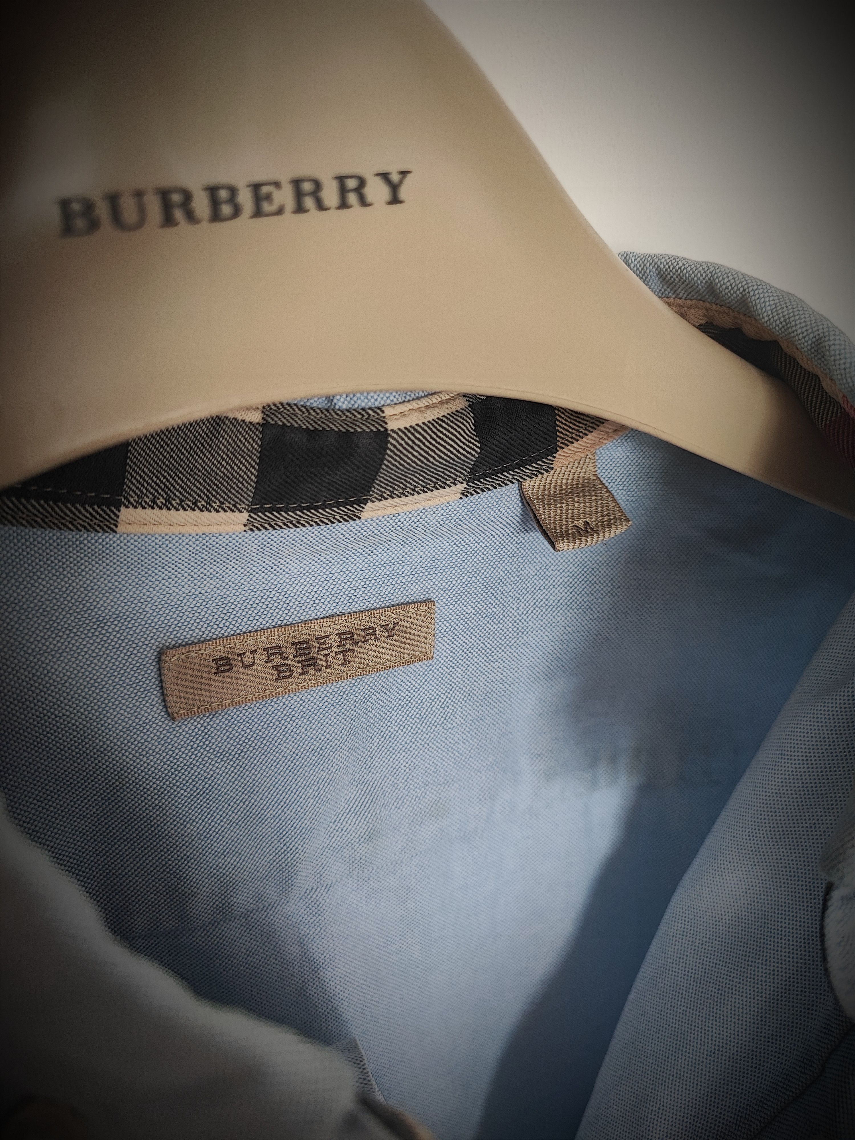 Burberry 🔥 Burberry Shirt Size M Blue🔥 Size US M / EU 48-50 / 2 - 4 Thumbnail